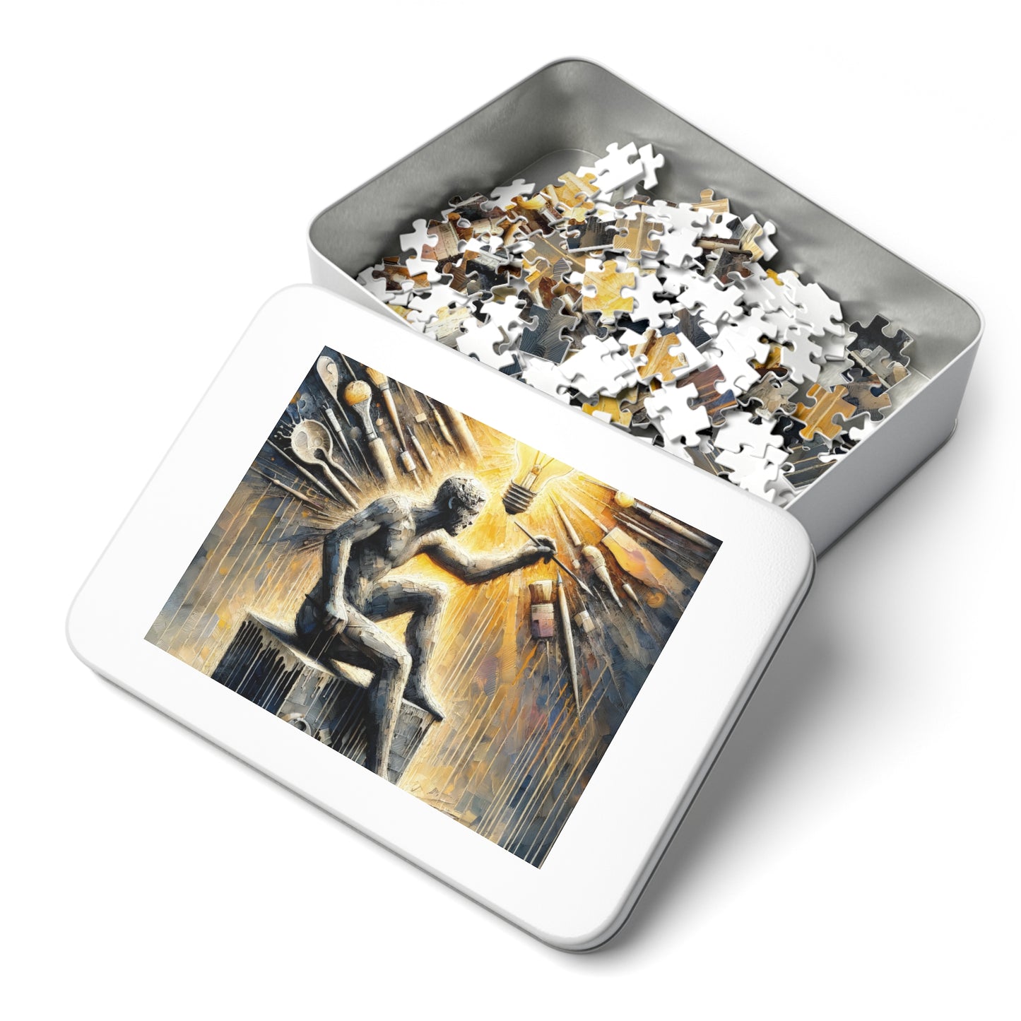 Idea Sculptor Genesis Jigsaw Puzzle (30, 110, 252, 500,1000-Piece)