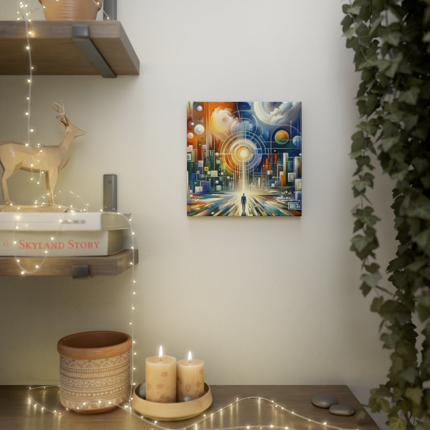 Mindful Megabyte Convergence Canvas Photo Tile