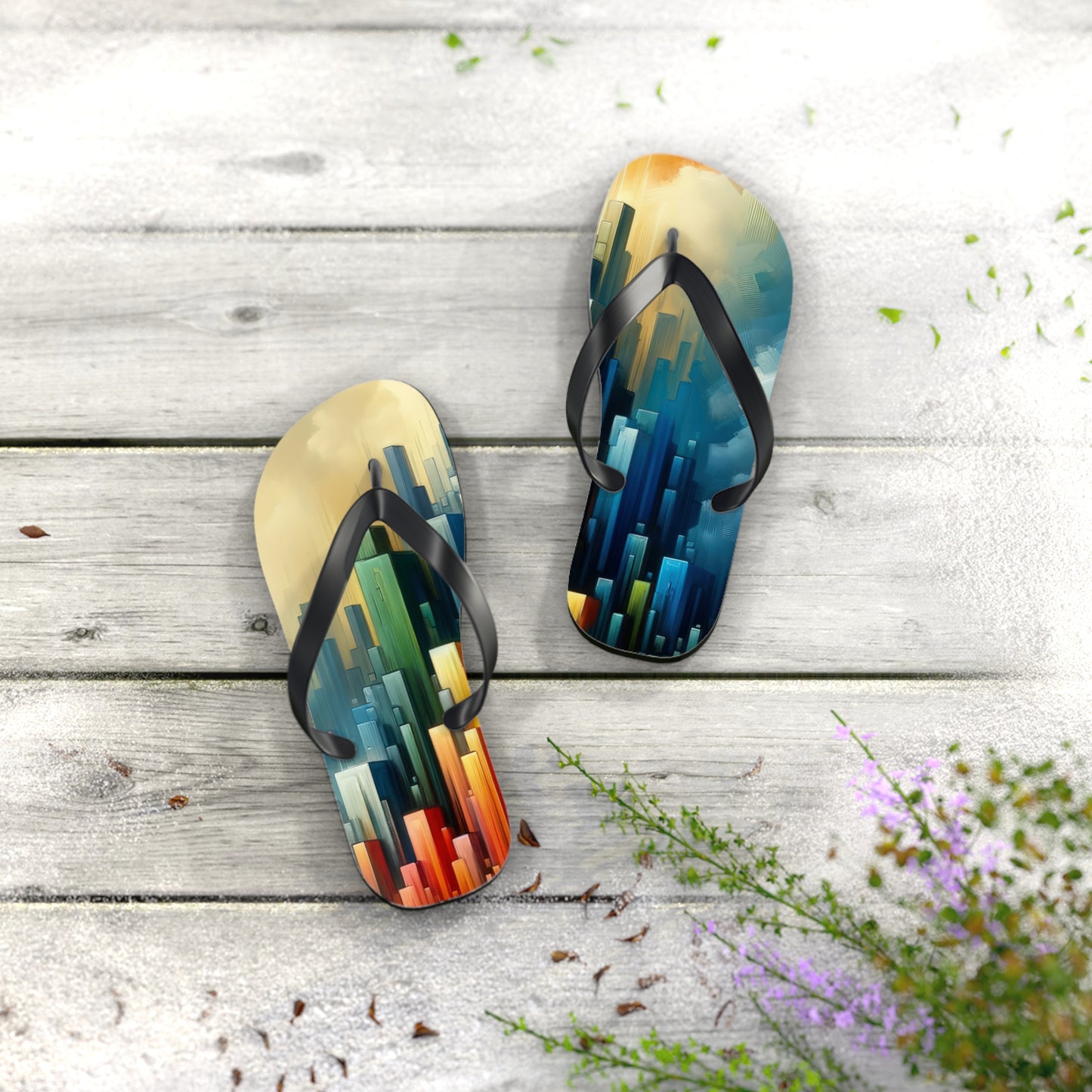 Resolute Fortress Metamorphosis Flip Flops