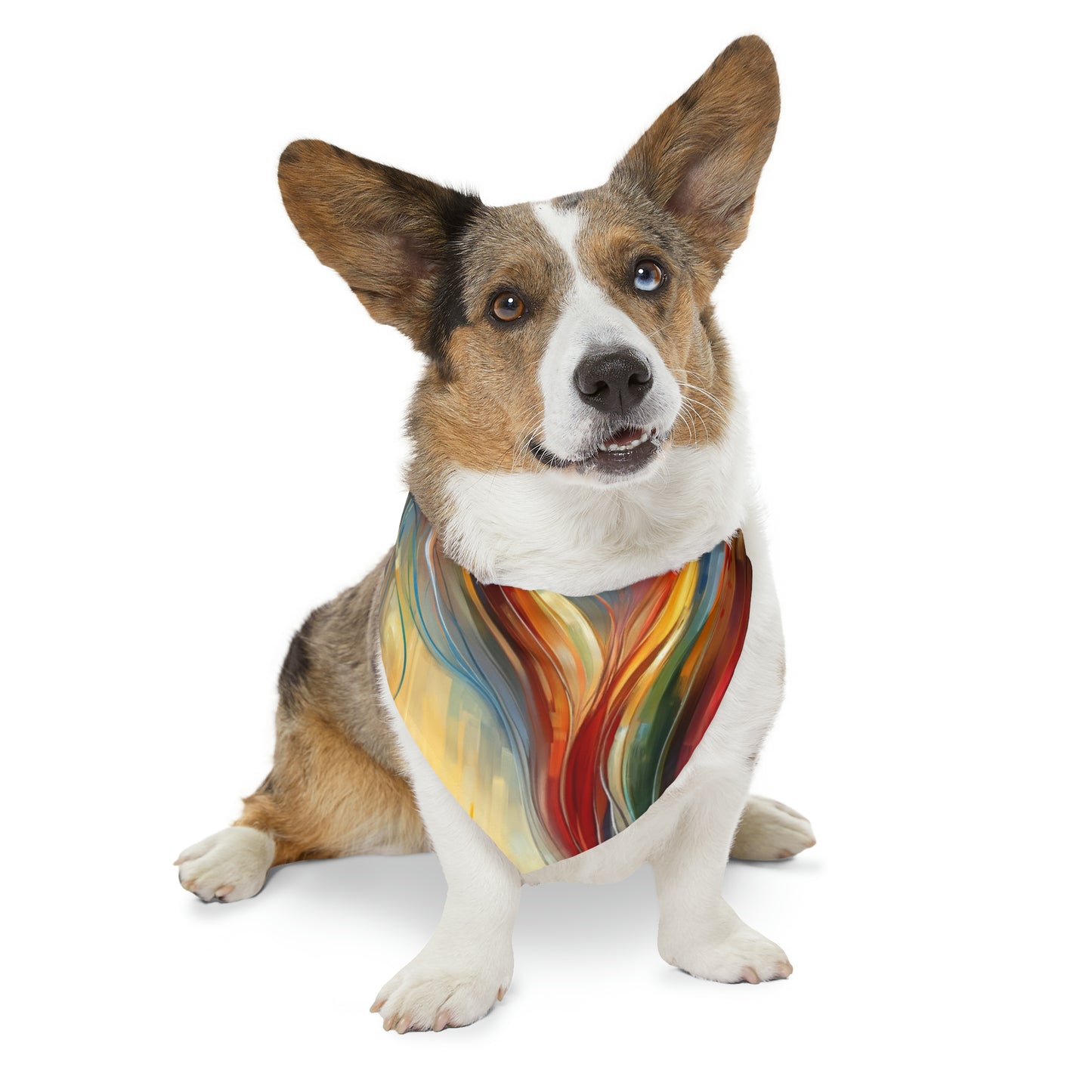 Empathetic Spiral Dialogue Pet Bandana Collar