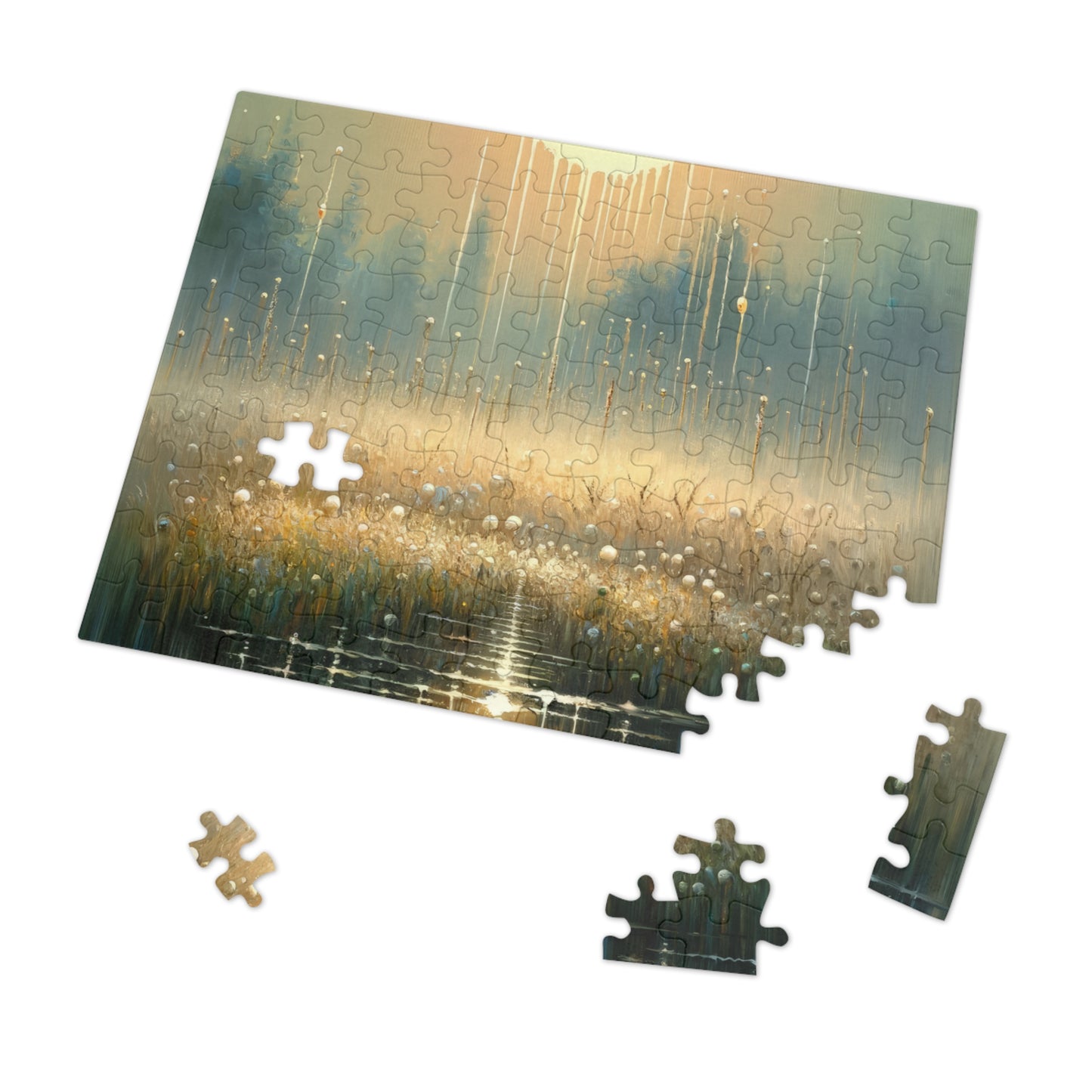 Observant Delicacy Heart Jigsaw Puzzle (30, 110, 252, 500,1000-Piece)