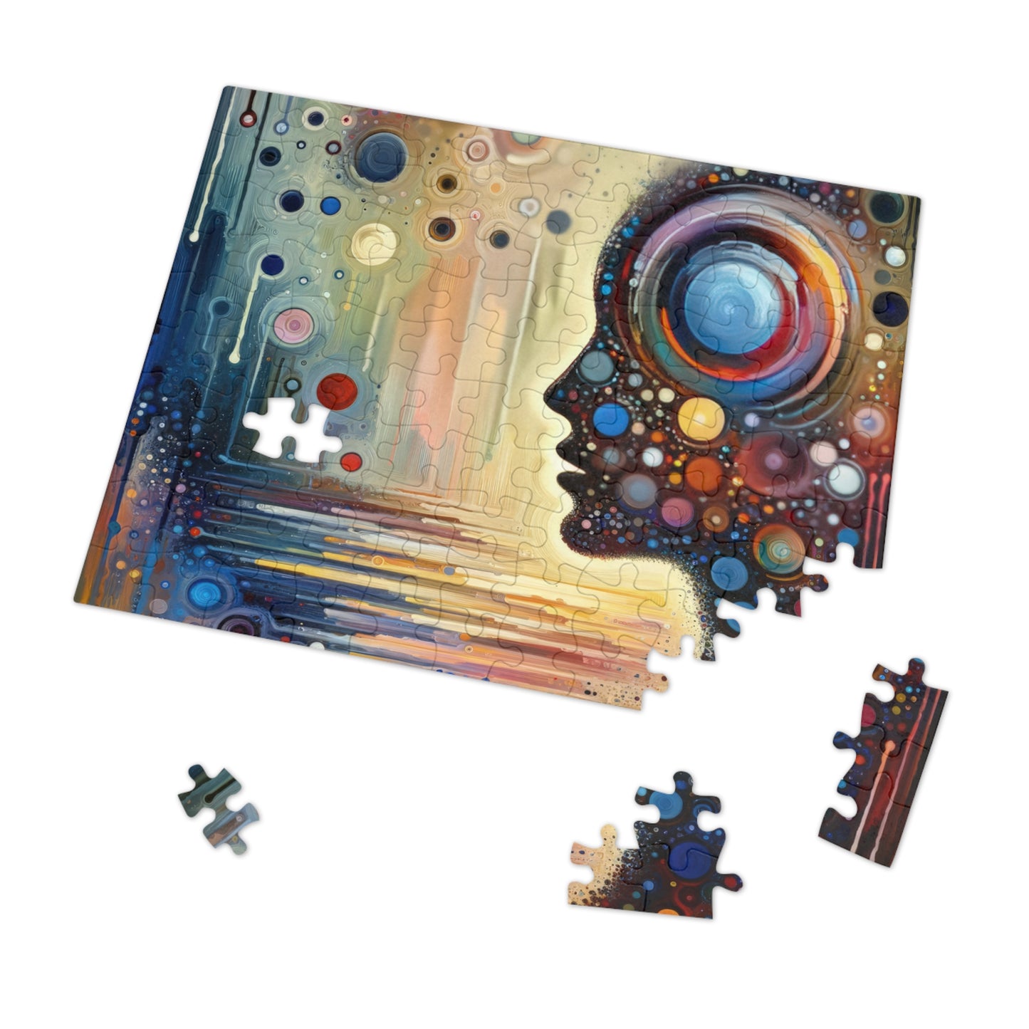 Echoed Intrinsic Universality Jigsaw Puzzle (30, 110, 252, 500,1000-Piece)
