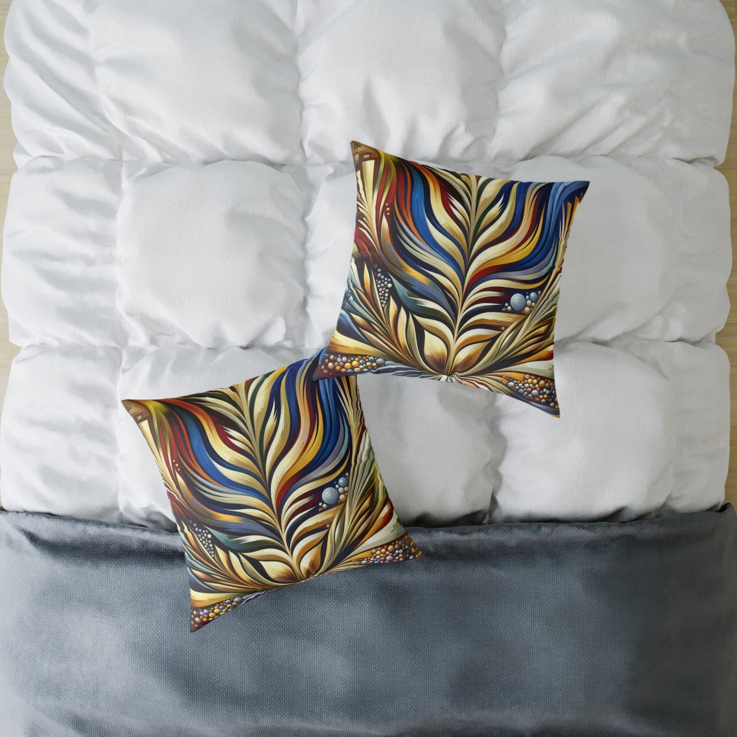 Efficacy Seed Growth Spun Polyester Pillow