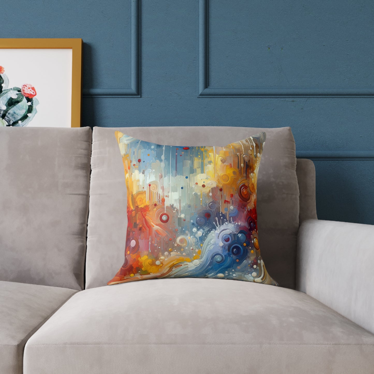 Joyous Effortless Exhale Spun Polyester Pillow
