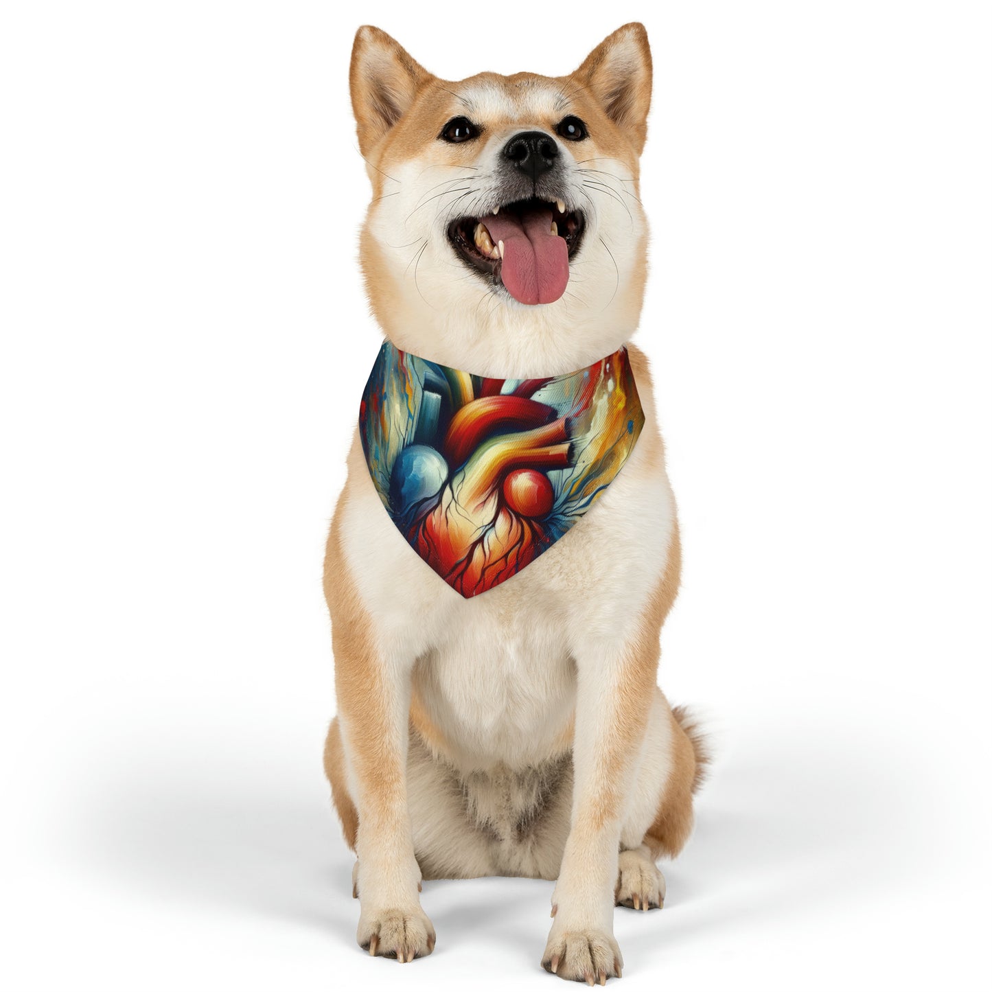 Humanity Heart Unveiled Pet Bandana Collar