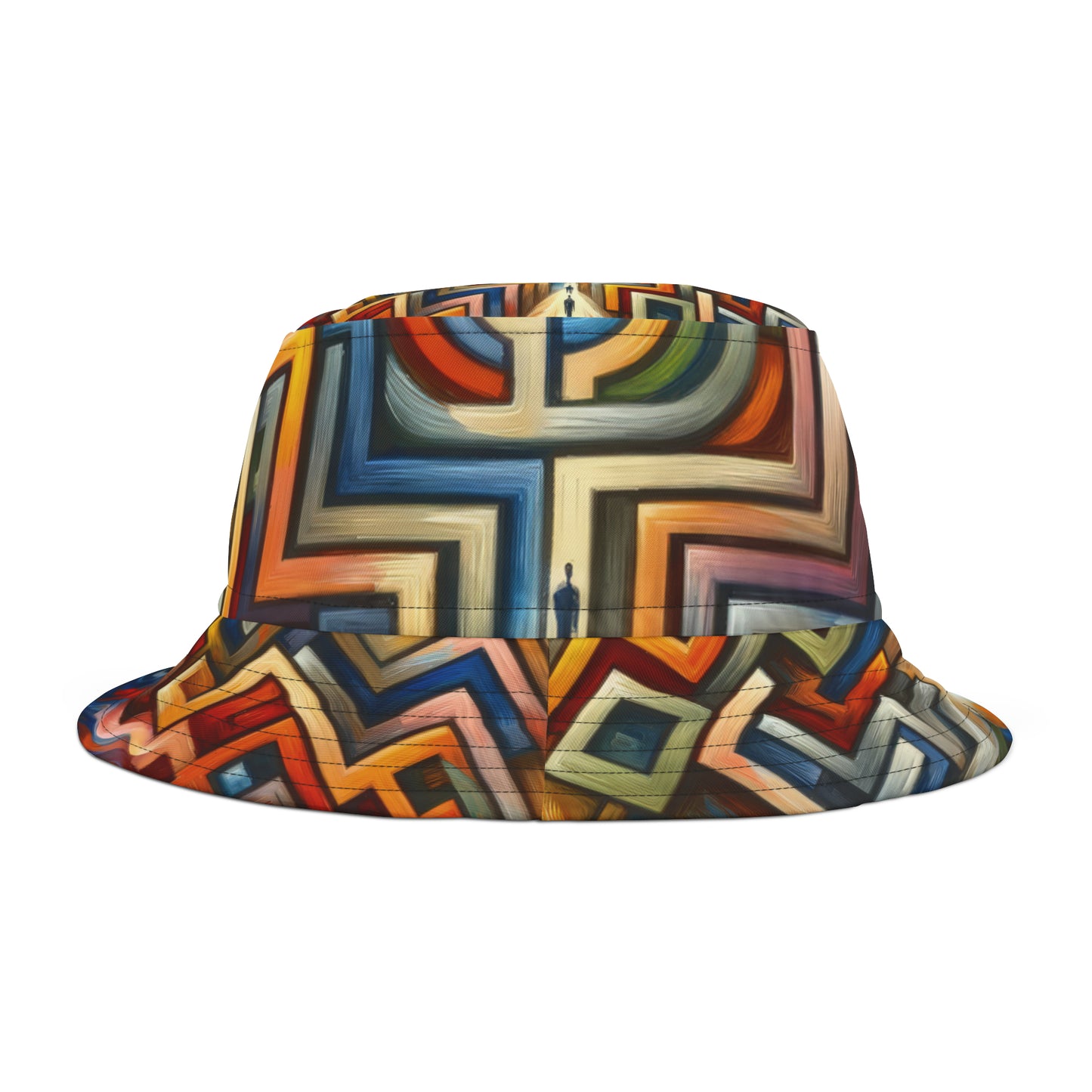 Labyrinthine Love Choices Bucket Hat (AOP)