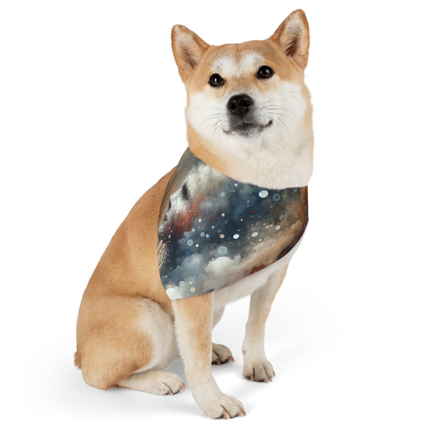 Ephemeral Hour Residue Pet Bandana Collar