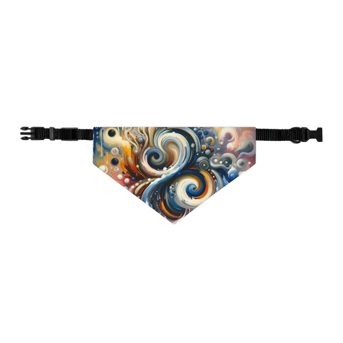 Paradoxical Embrace Tachism Pet Bandana Collar