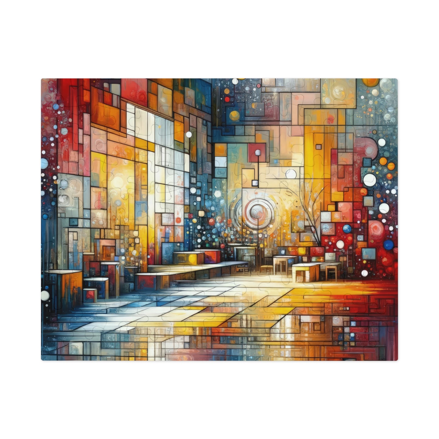 Reflective Habitation Art Jigsaw Puzzle (30, 110, 252, 500,1000-Piece)