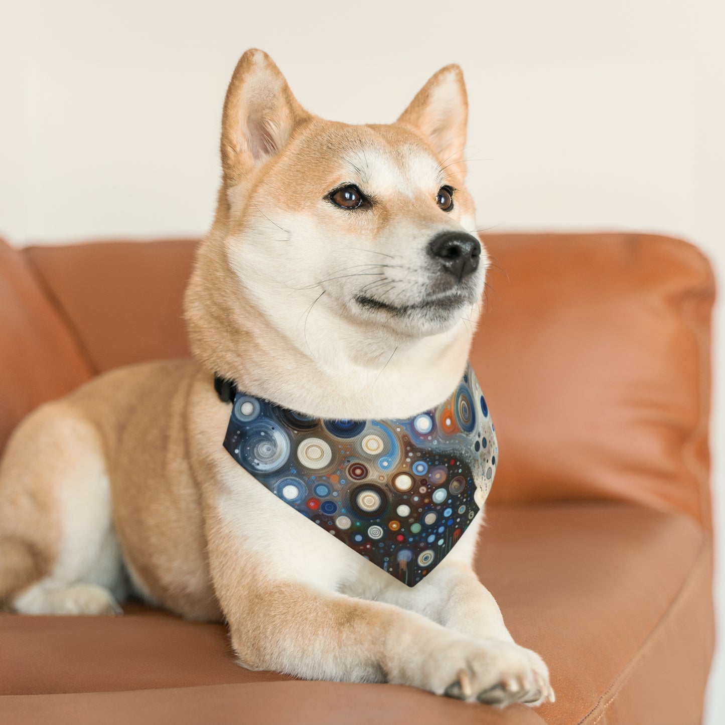 Universal Personal Tachism Pet Bandana Collar