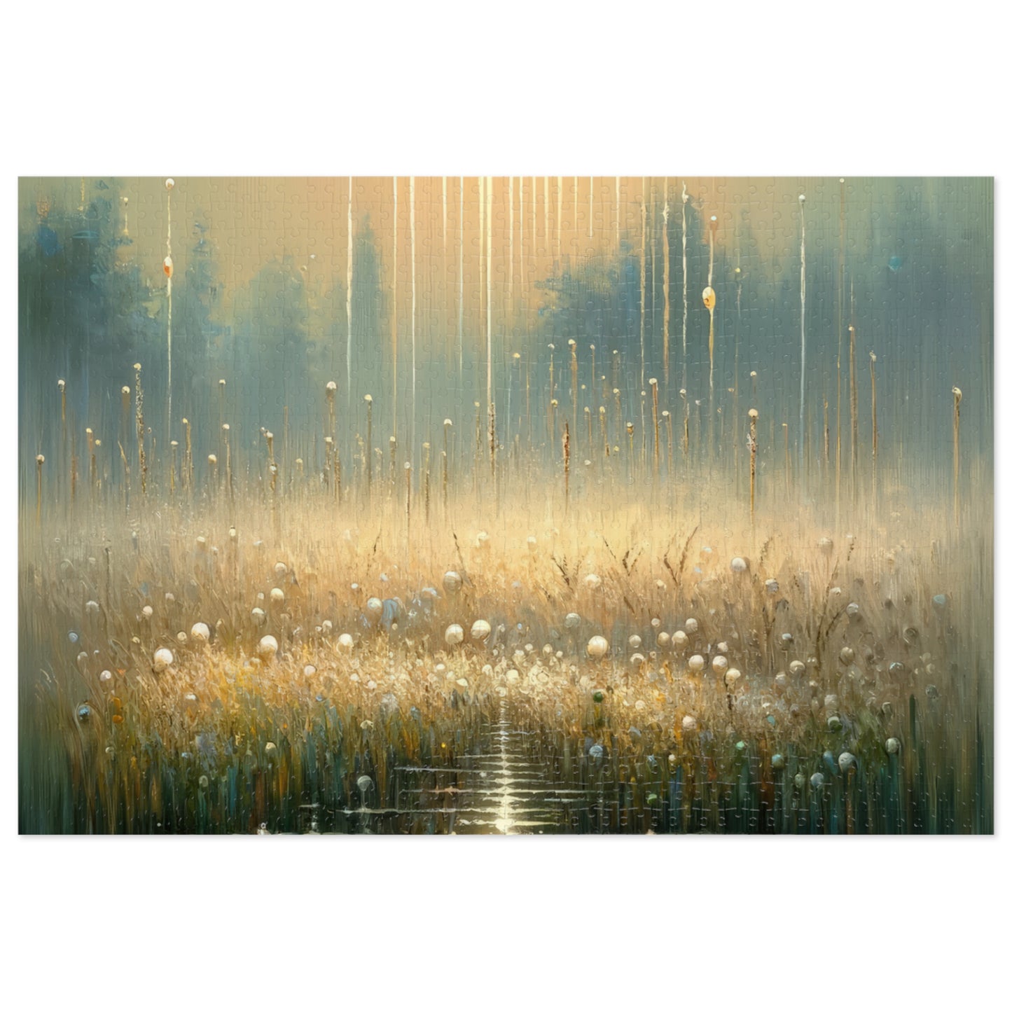 Observant Delicacy Heart Jigsaw Puzzle (30, 110, 252, 500,1000-Piece)