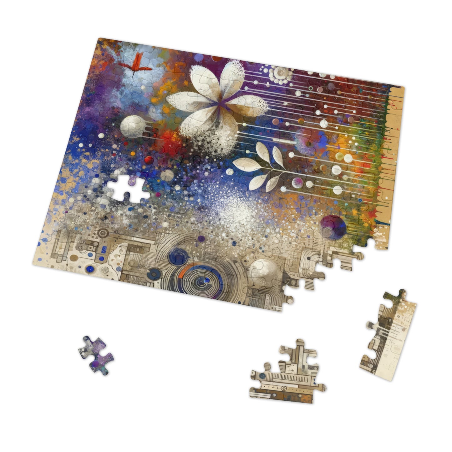 Inner Algorithm Synthesis Jigsaw Puzzle (30, 110, 252, 500,1000-Piece)