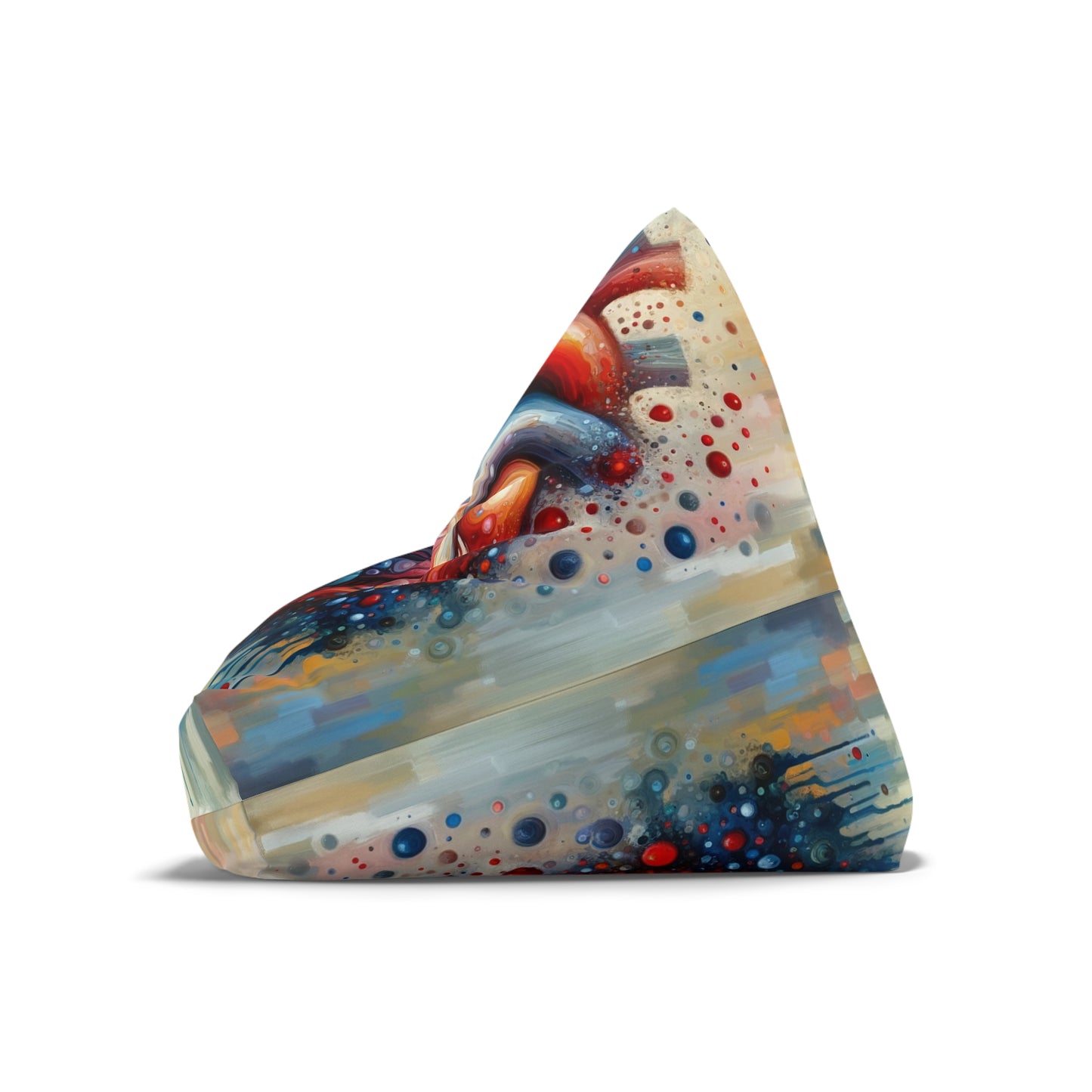 Empathetic Heart Expression Bean Bag Chair Cover