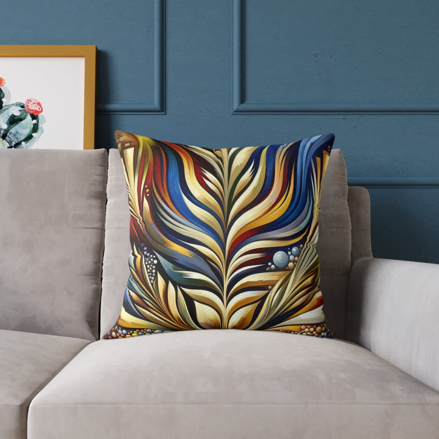 Efficacy Seed Growth Spun Polyester Pillow