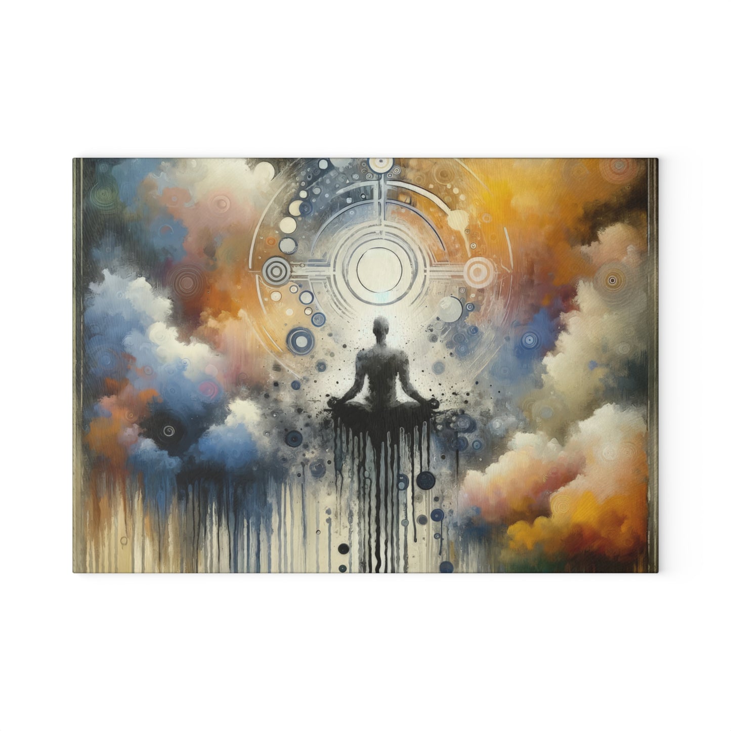 Mindful Transformation Profundity Glass Cutting Board