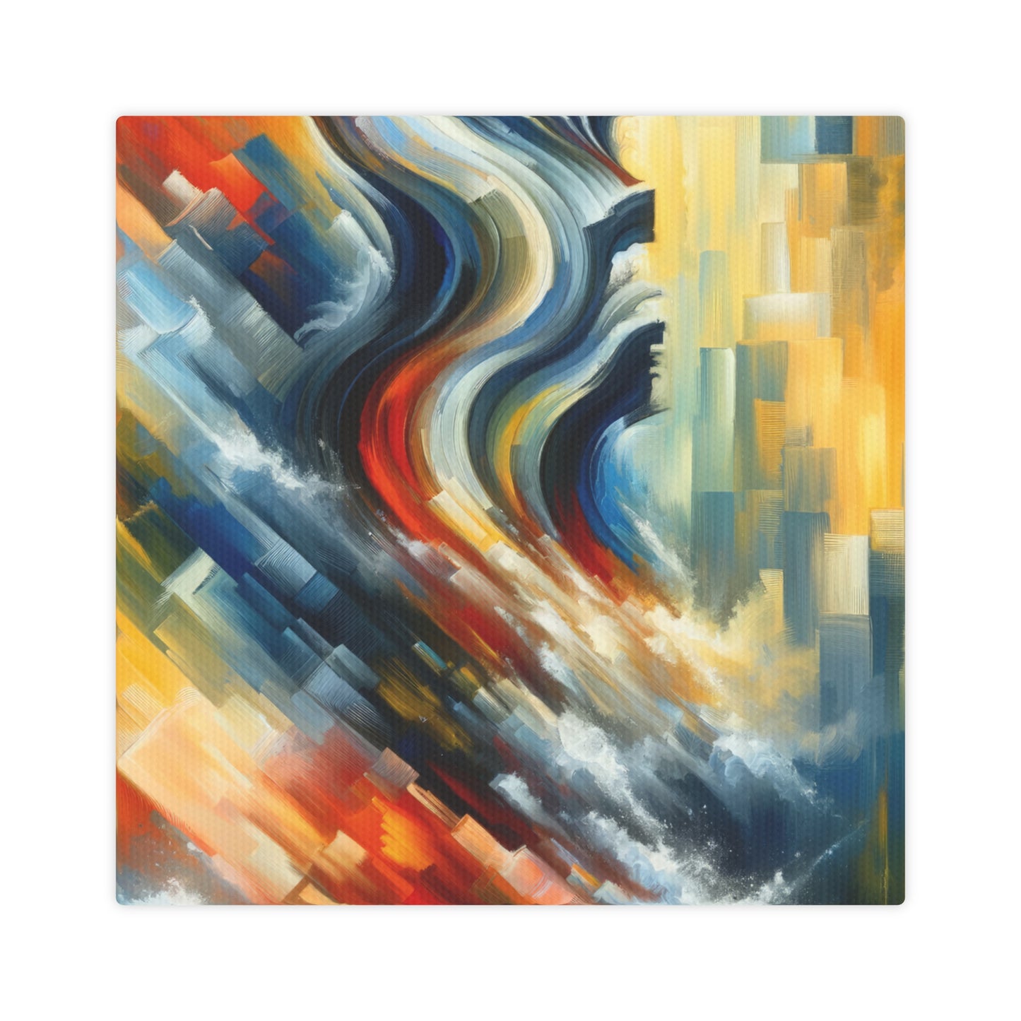 Persistence Force Abstract Canvas Photo Tile