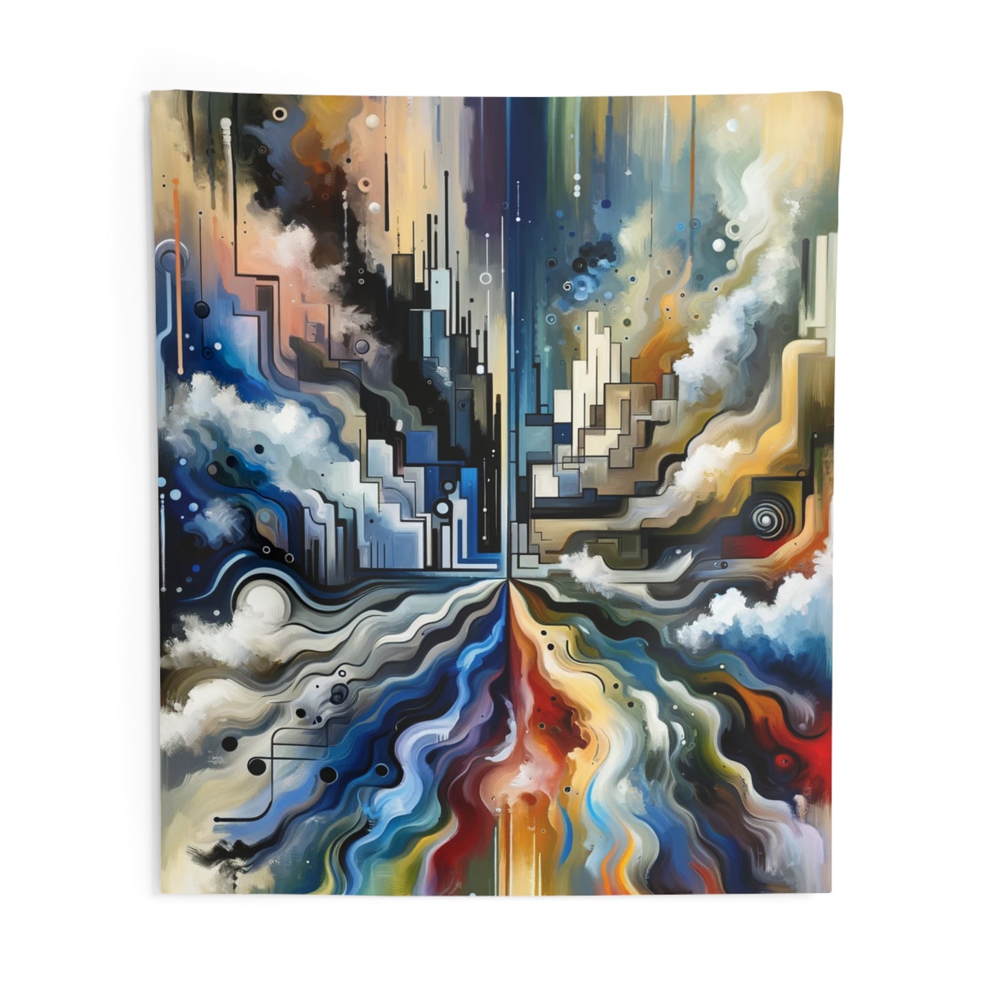 Digital Divide Navigation Indoor Wall Tapestries