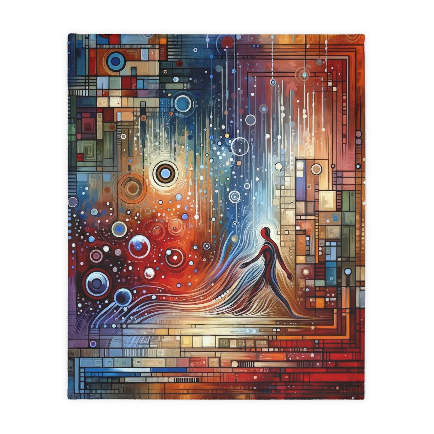Advocate Ethos Connectivity Velveteen Microfiber Blanket (Two-sided print)