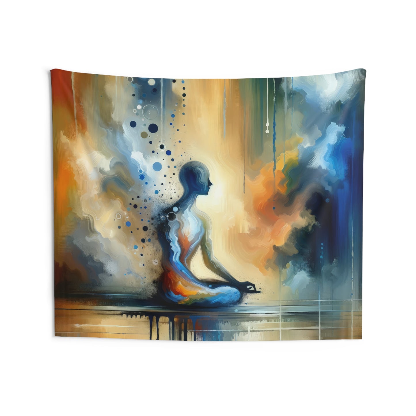 Resonance Abstract Healing Indoor Wall Tapestries