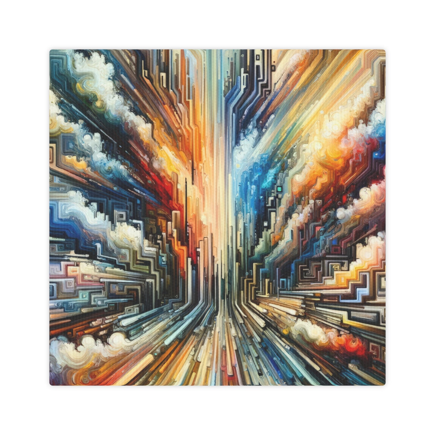 Transformative Tapestry Ascent Canvas Photo Tile
