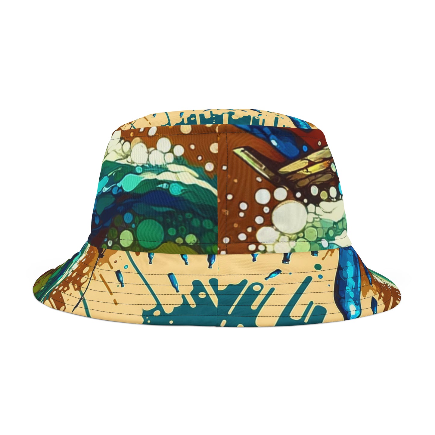 Oceanic Bottle Rescue Bucket Hat (AOP)