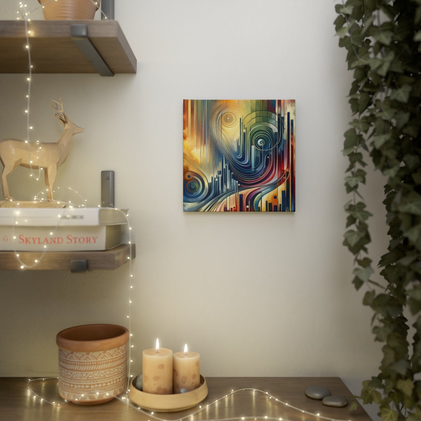 Effort Amplifies Outcome Canvas Photo Tile