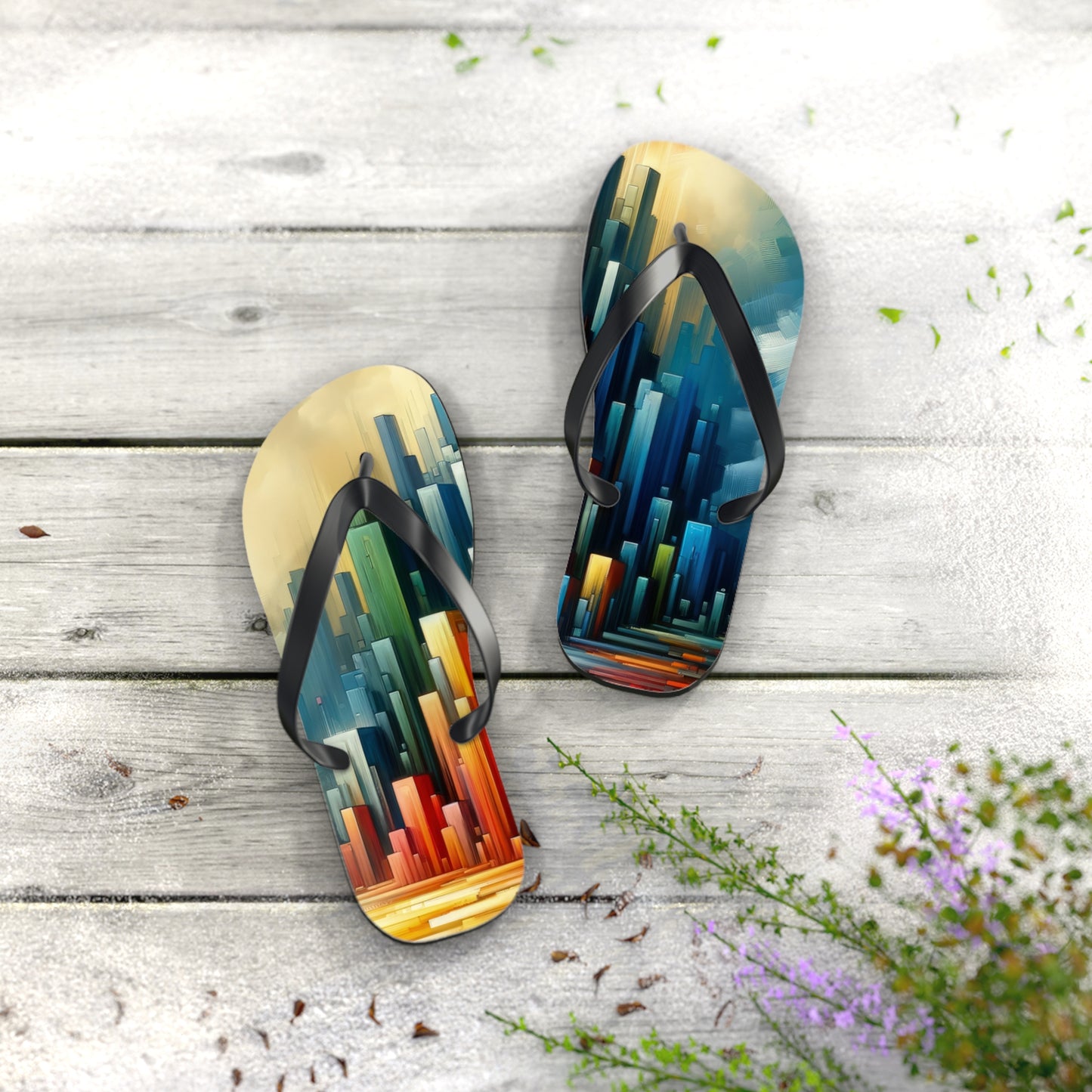 Resolute Fortress Metamorphosis Flip Flops