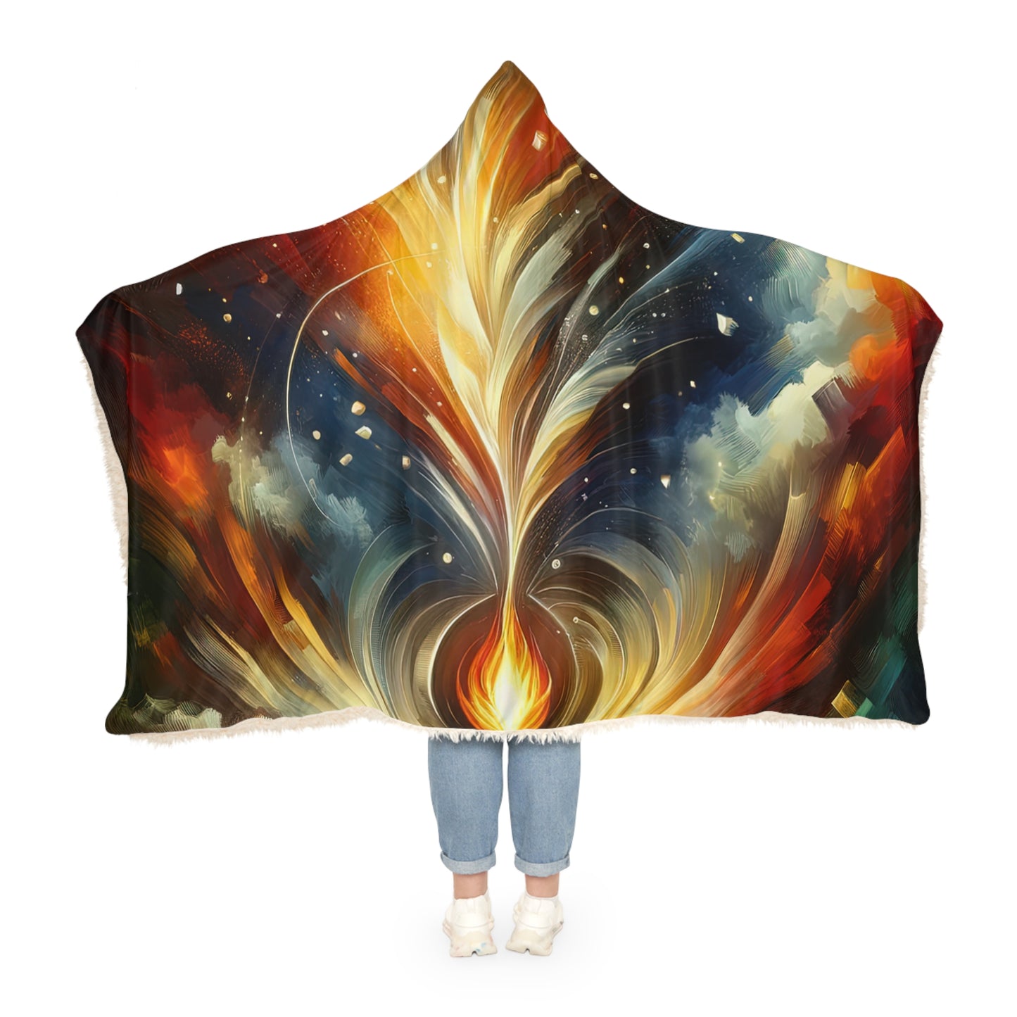 Igniting Transformational Currents Snuggle Blanket