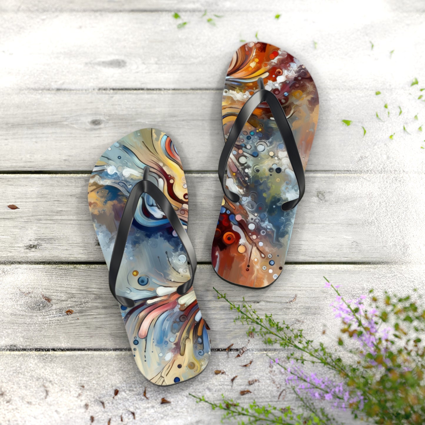 Mindfulness Motion Divine Flip Flops