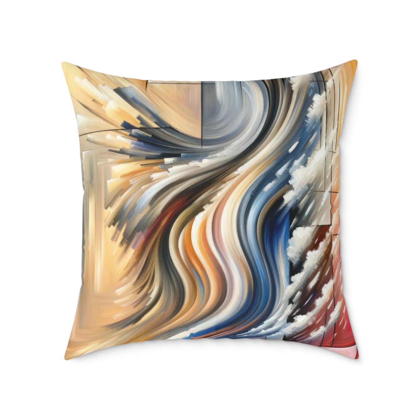 Model Dynamic Transition Spun Polyester Pillow