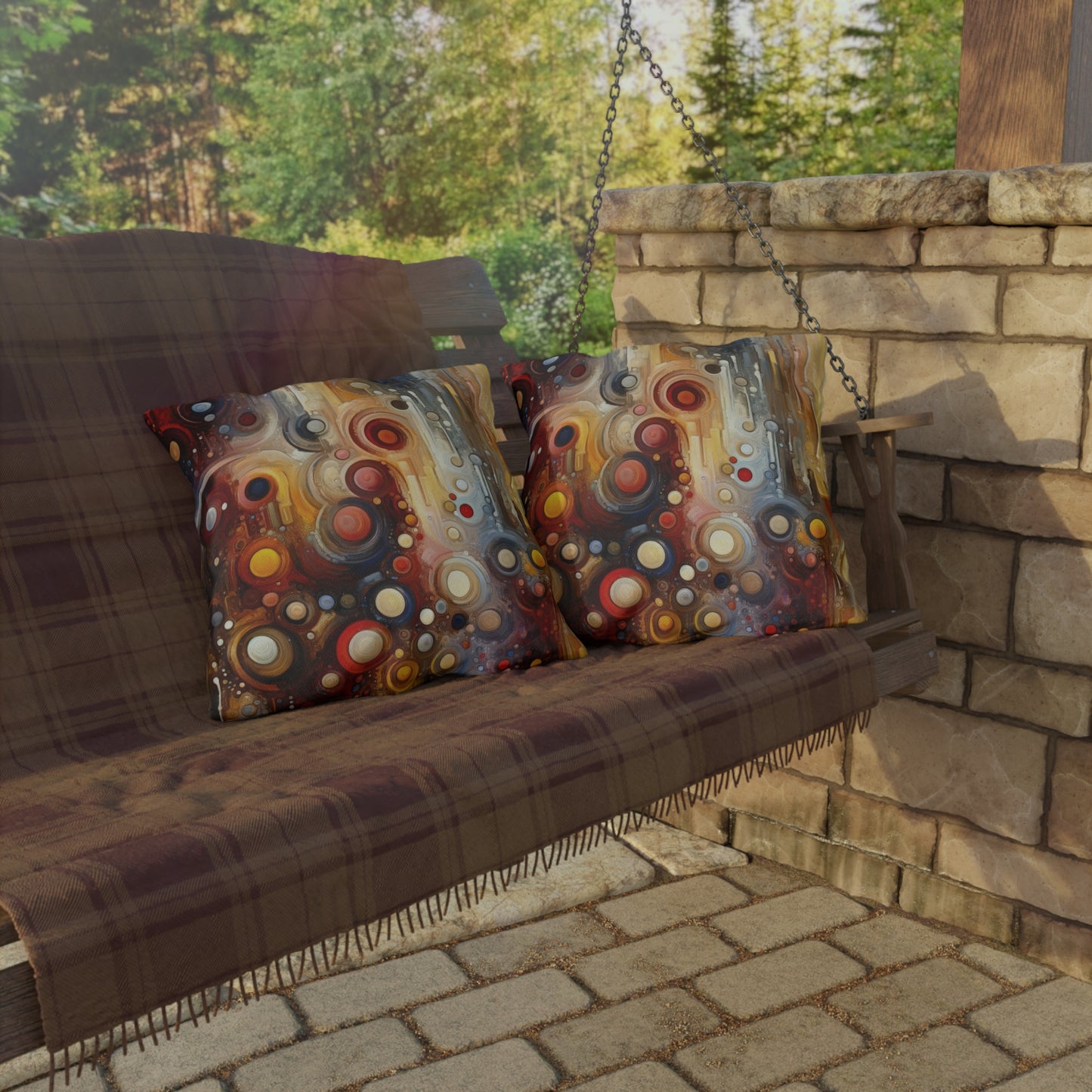 Tangible Touch Togetherness Outdoor Pillows