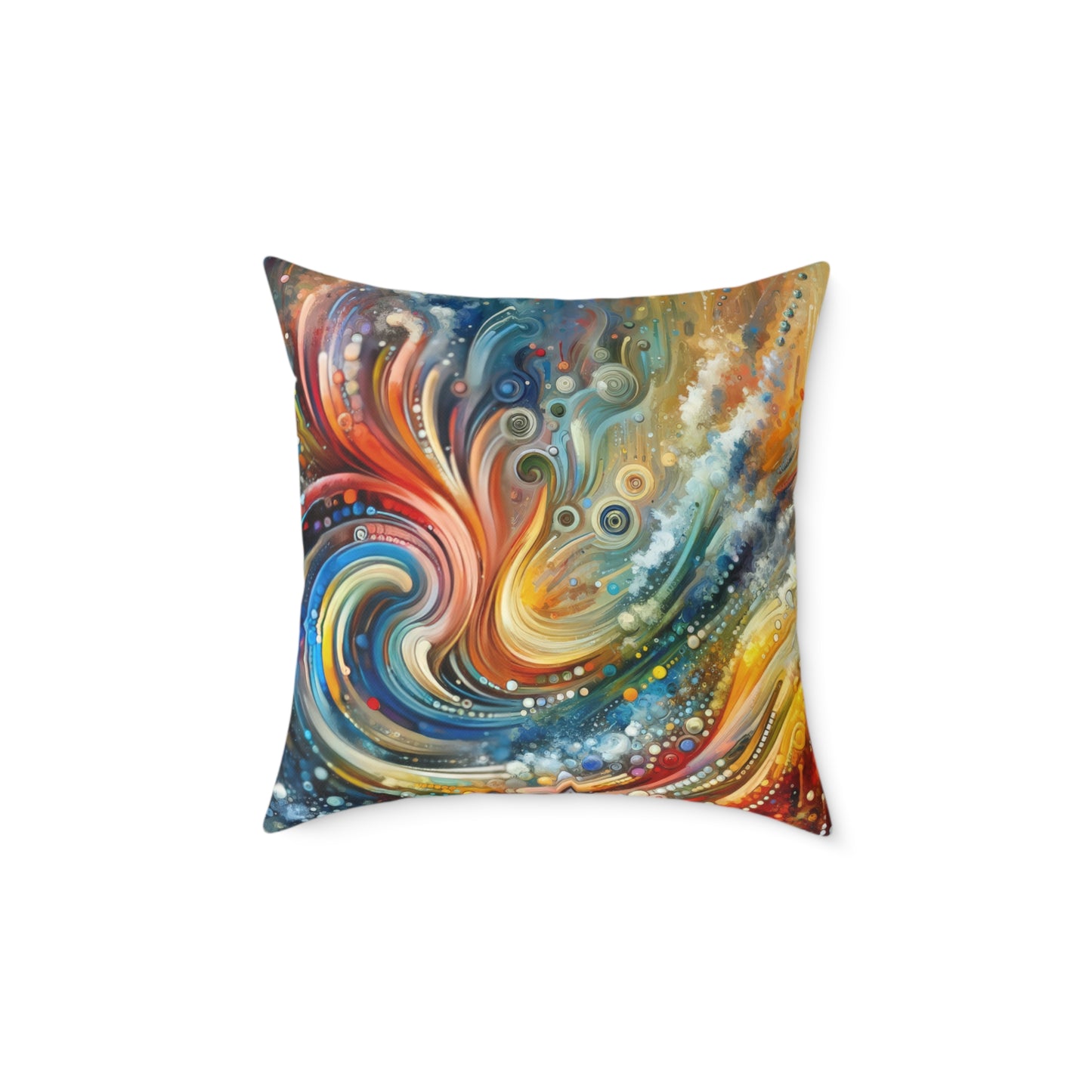Dynamic Unity Tapestry Spun Polyester Pillow
