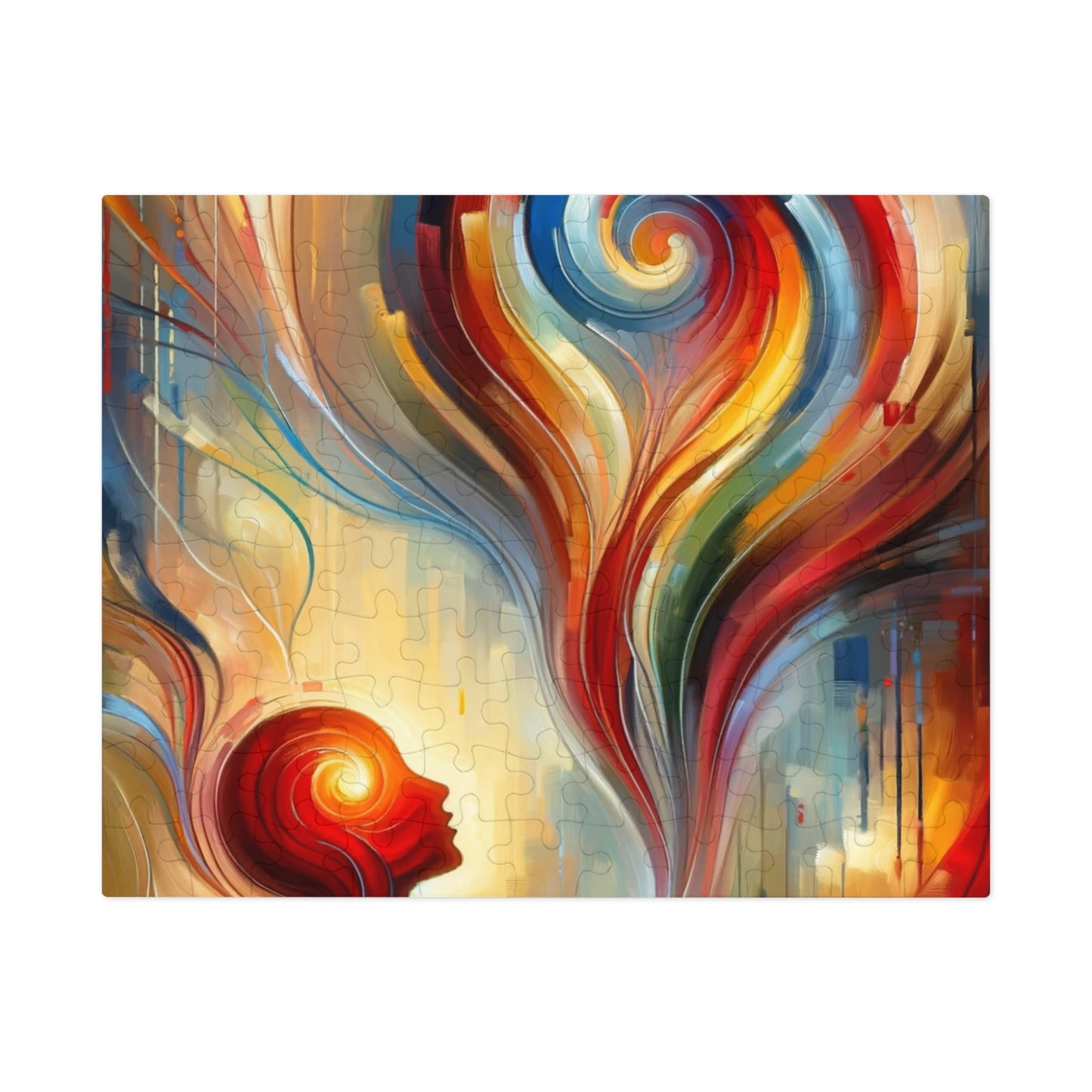 Empathetic Spiral Dialogue Jigsaw Puzzle (30, 110, 252, 500,1000-Piece)