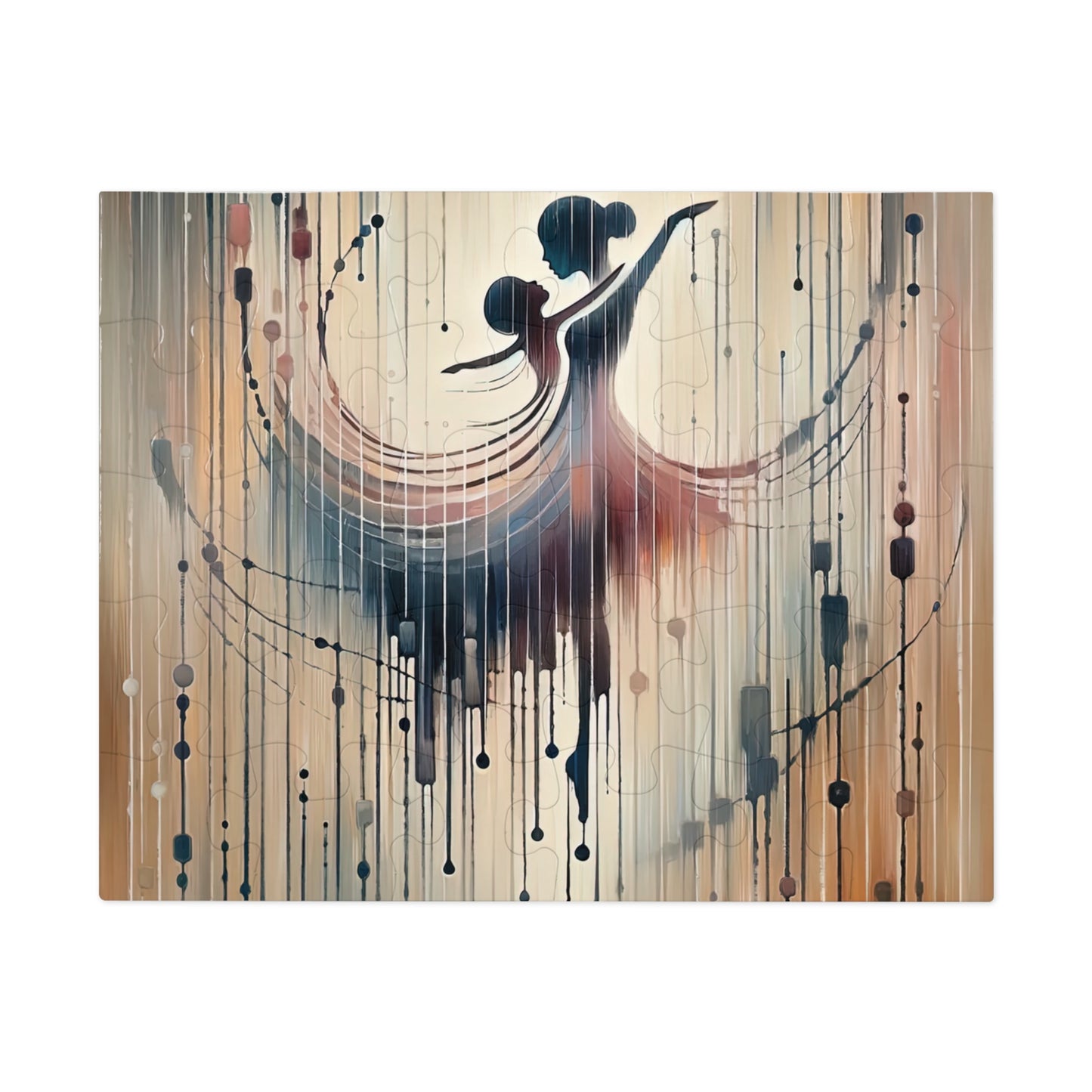 Rhythmic Heart Dance Jigsaw Puzzle (30, 110, 252, 500,1000-Piece)