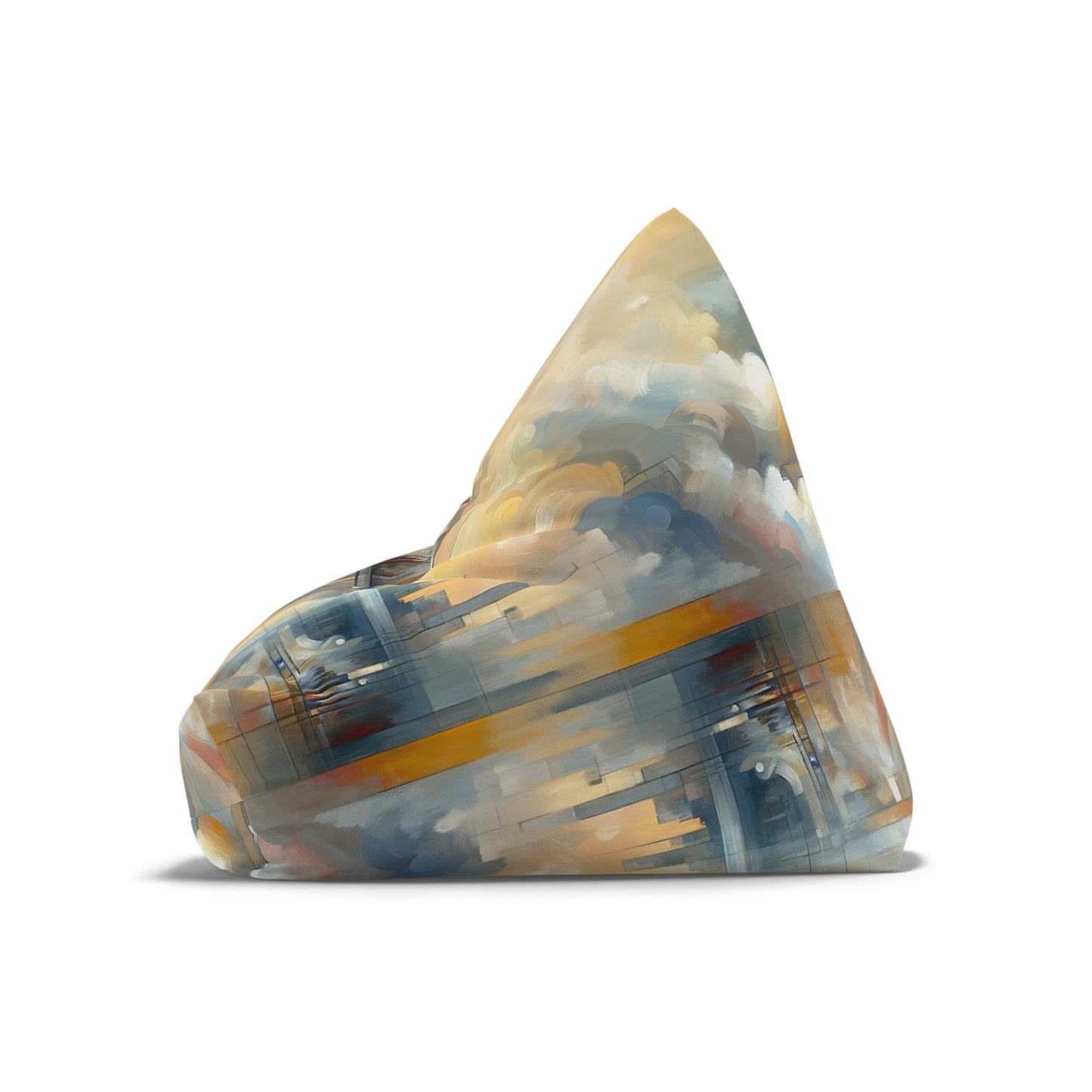 Abstract Buzzing Stillness Bean Bag Chair Cover