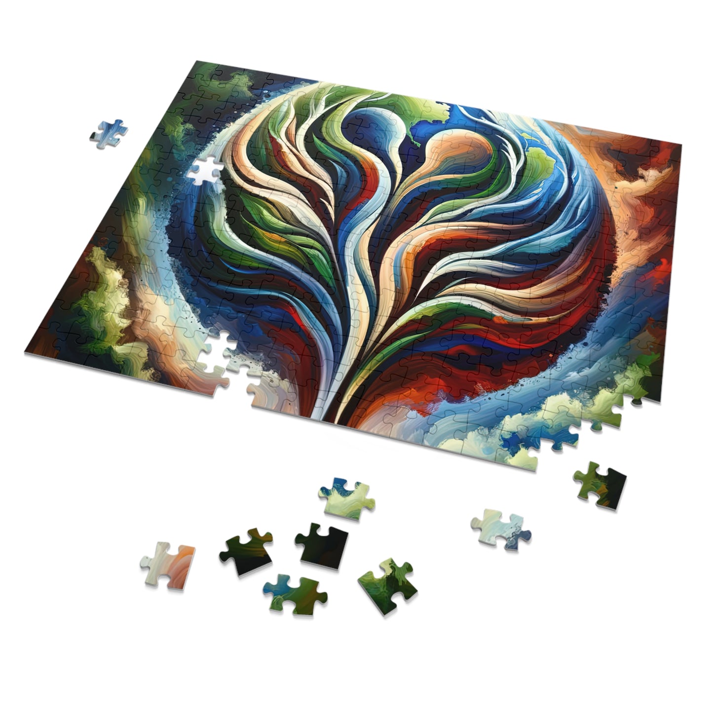 Interconnected Earth Advocates Jigsaw Puzzle (30, 110, 252, 500,1000-Piece)