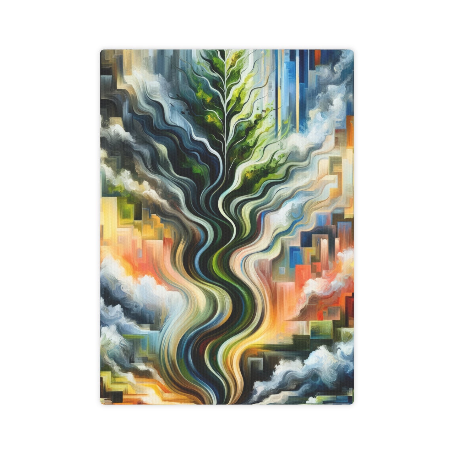 Eternal Digital Contrast Canvas Photo Tile