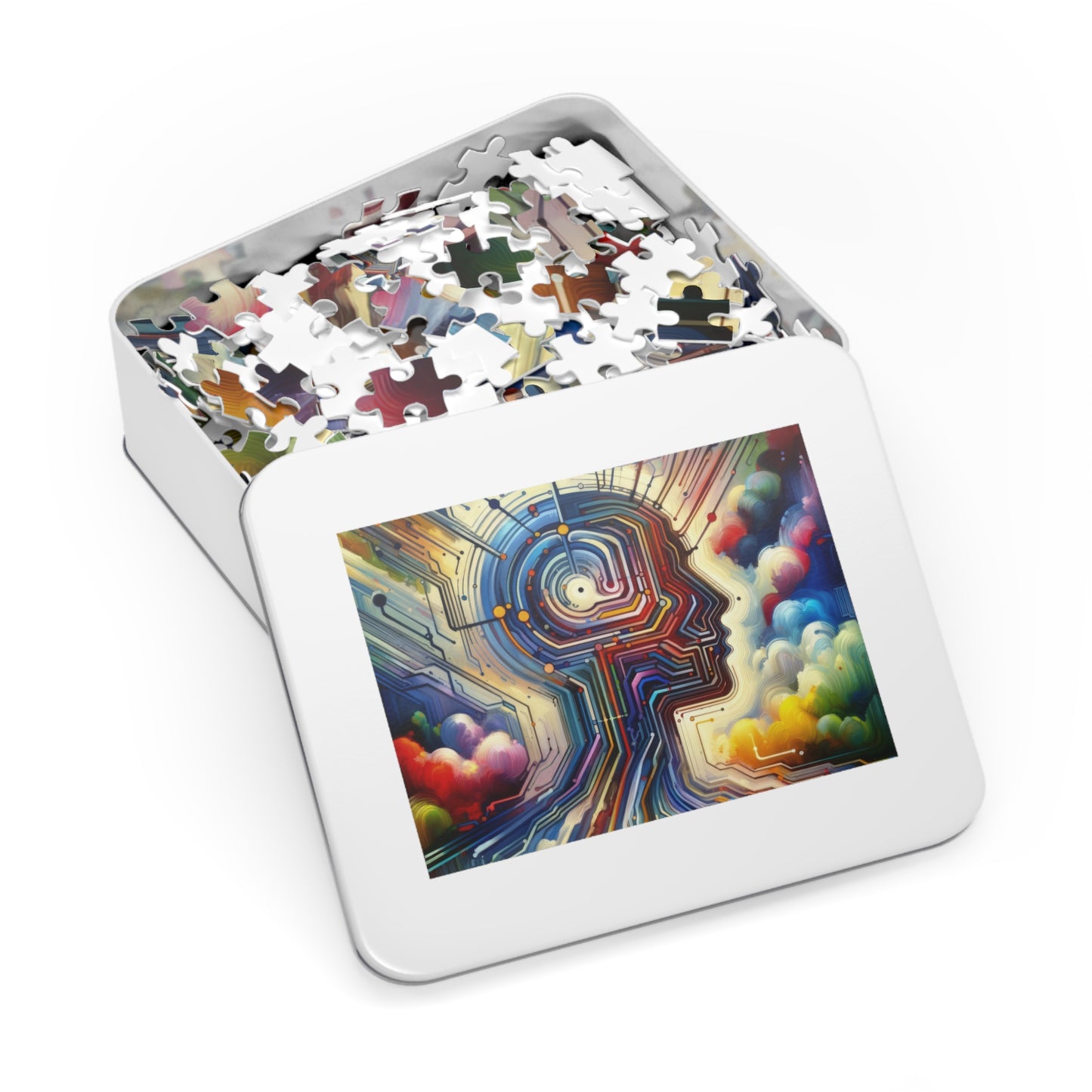 Supportive Digital Empathy Jigsaw Puzzle (30, 110, 252, 500,1000-Piece)