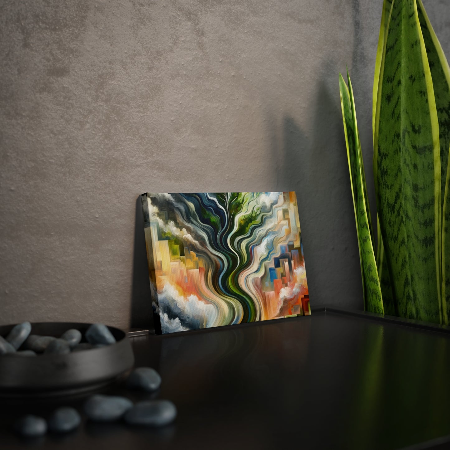 Eternal Digital Contrast Canvas Photo Tile