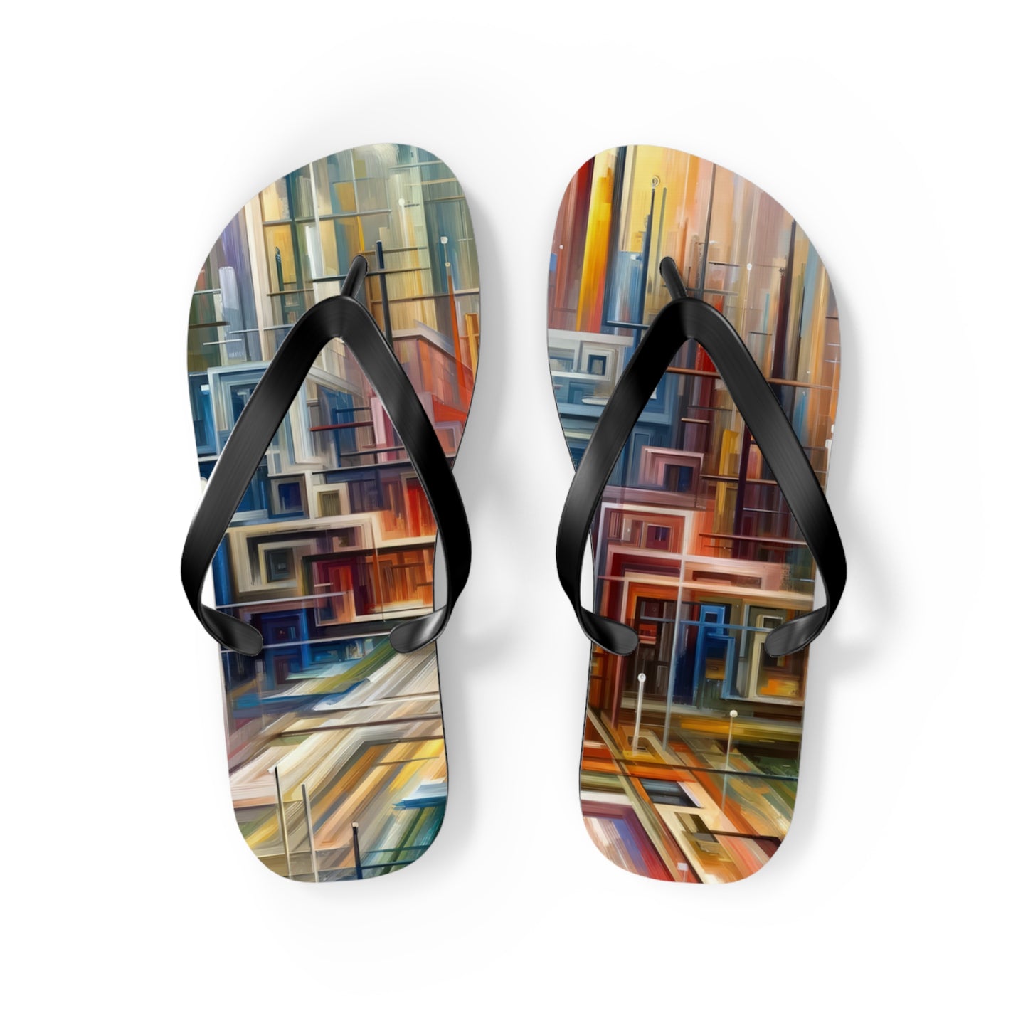 Urban Flow Interconnectedness Flip Flops