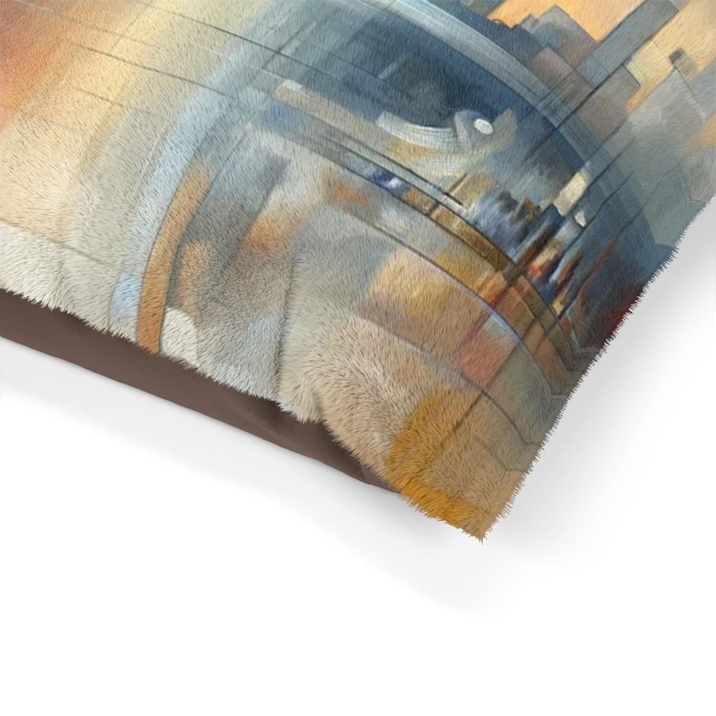 Abstract Buzzing Stillness Pet Bed