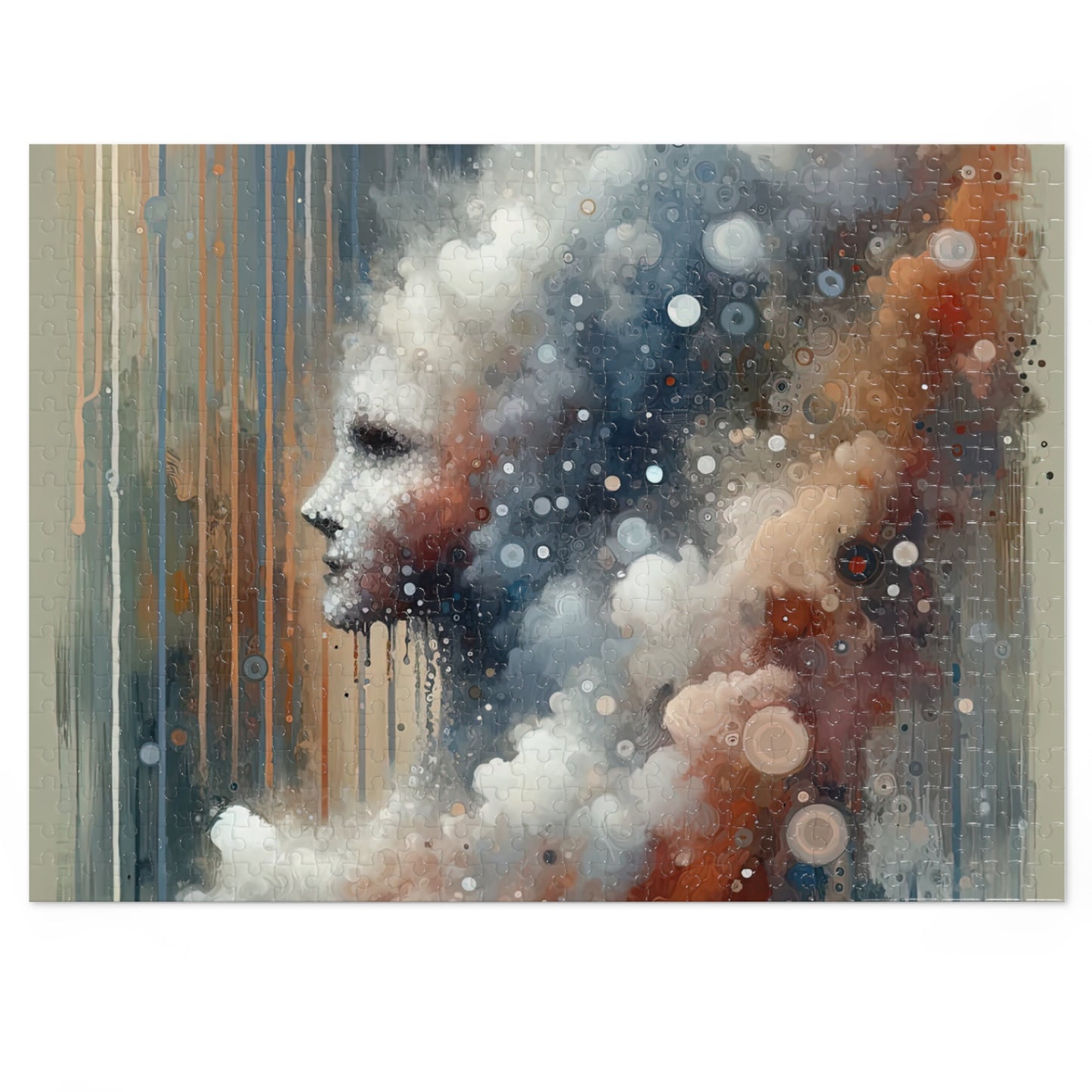 Ephemeral Hour Residue Jigsaw Puzzle (30, 110, 252, 500,1000-Piece)