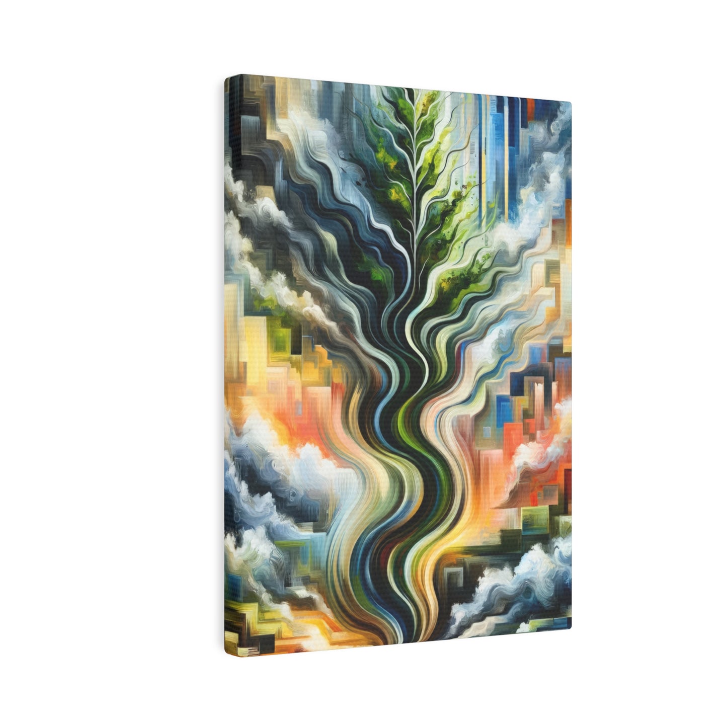 Eternal Digital Contrast Canvas Photo Tile