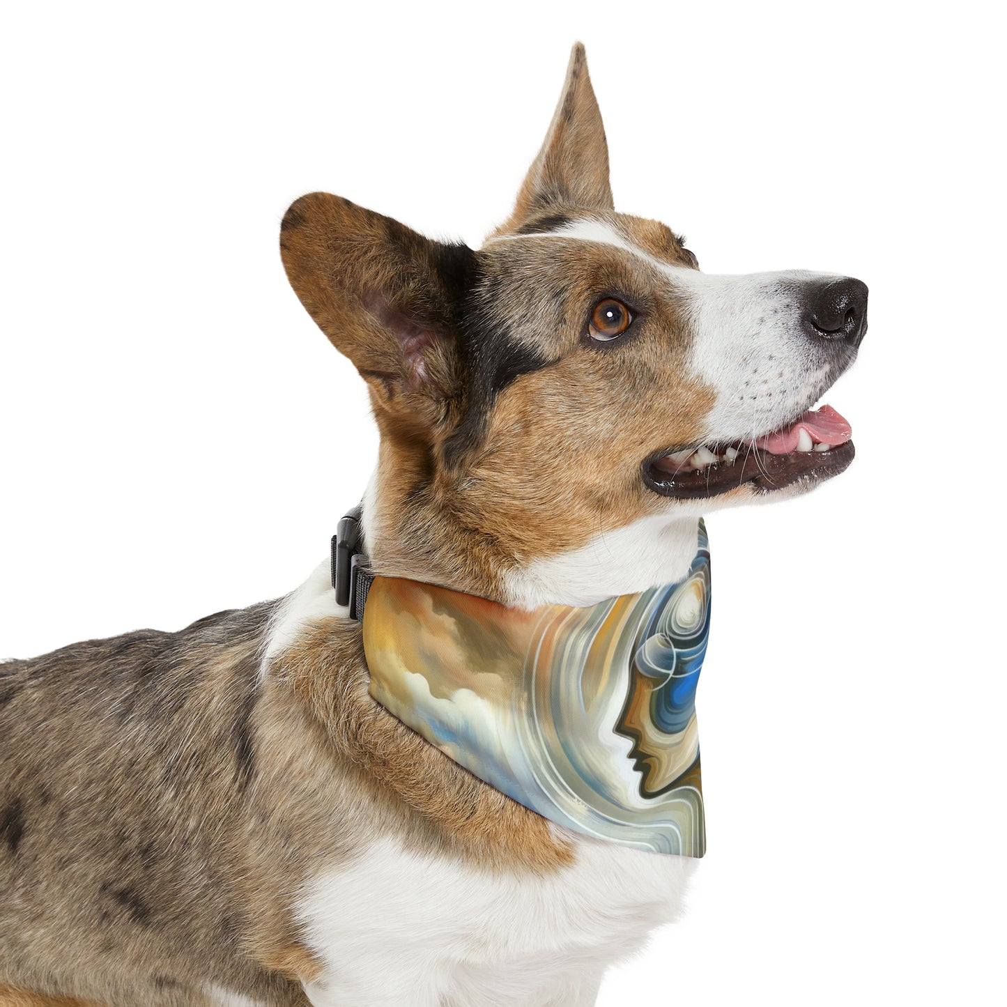 Mindful Unified Awakening Pet Bandana Collar