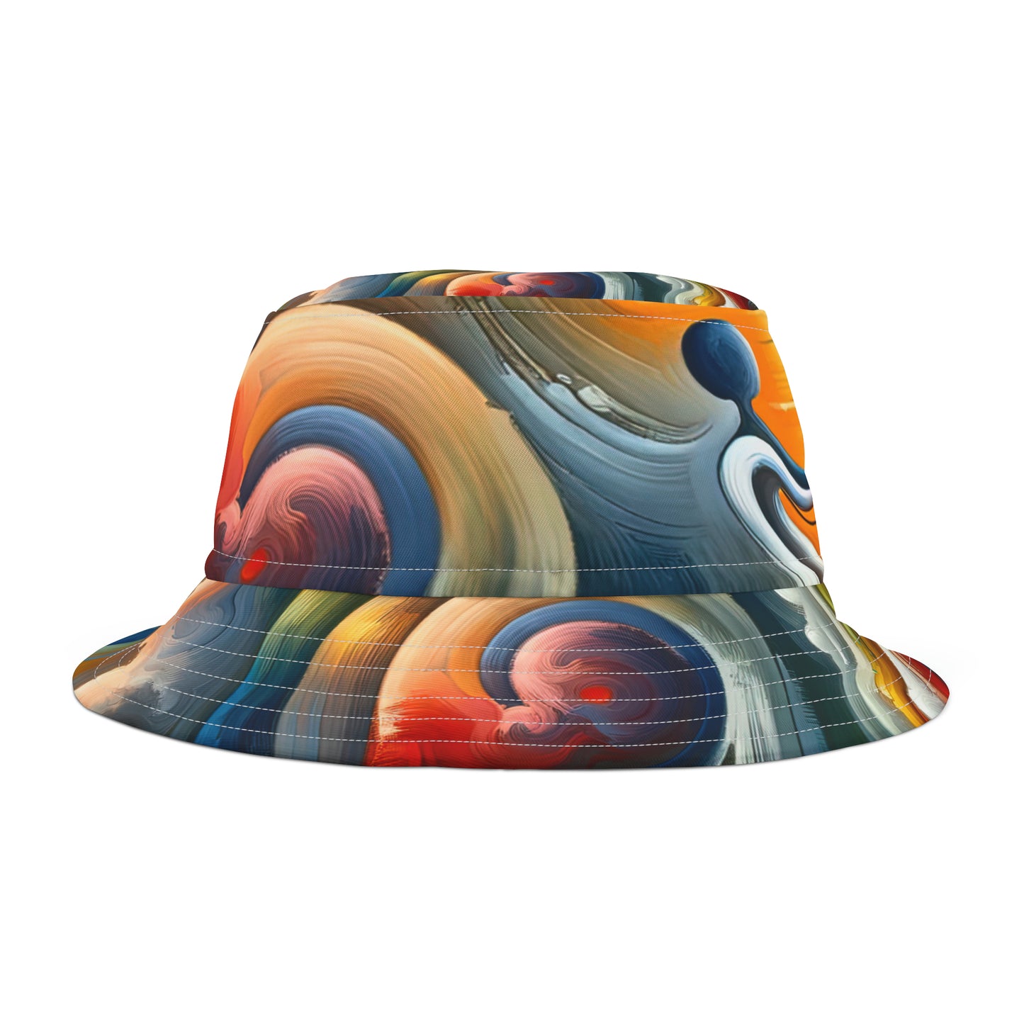 Empathetic Lifeline Abstract Bucket Hat (AOP)