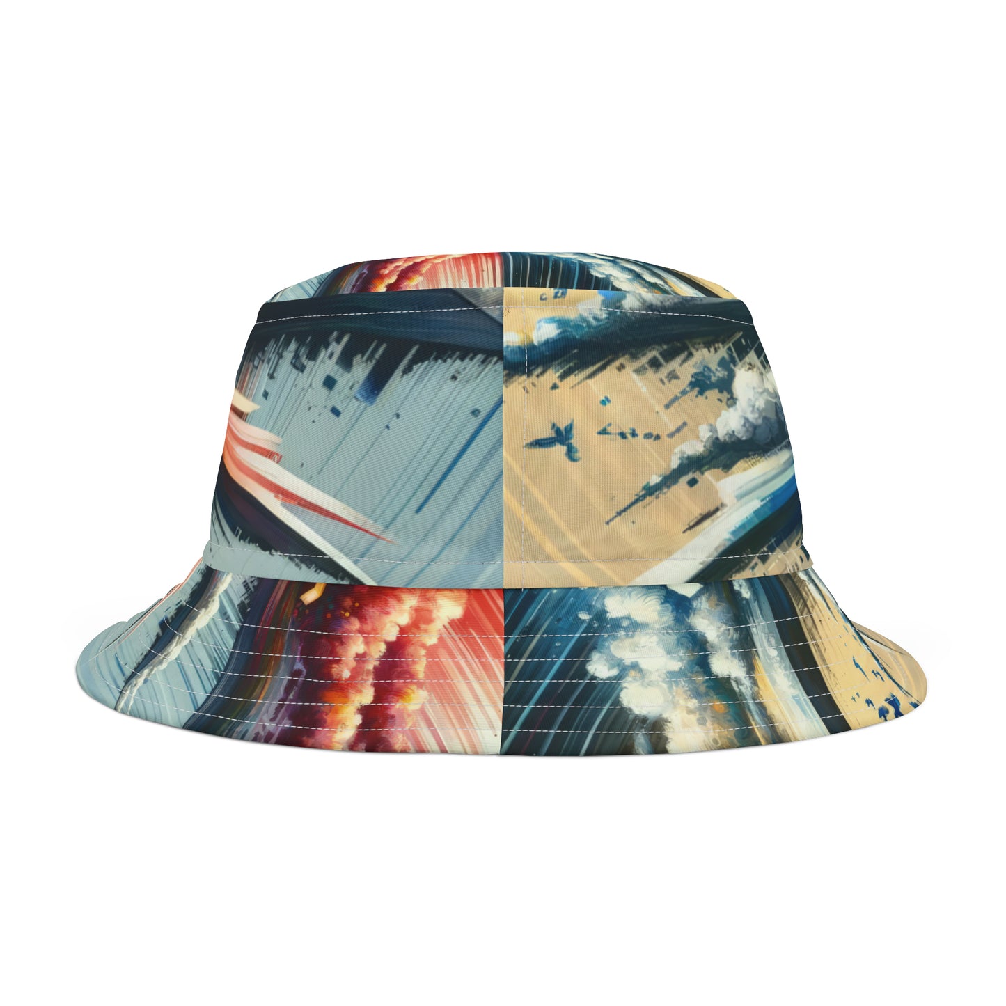 Rapid Perspective Shift Bucket Hat (AOP)