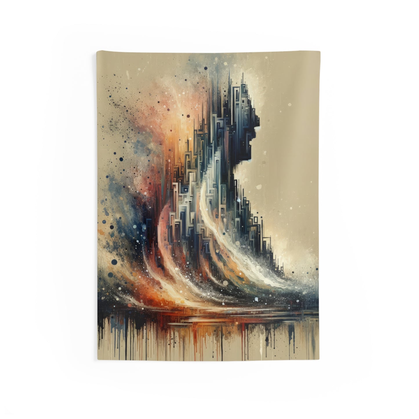 Enduring Echoes Resonance Indoor Wall Tapestries