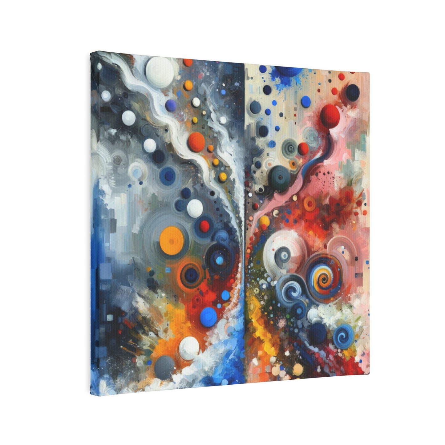 Unity Duality Abstraction Canvas Photo Tile