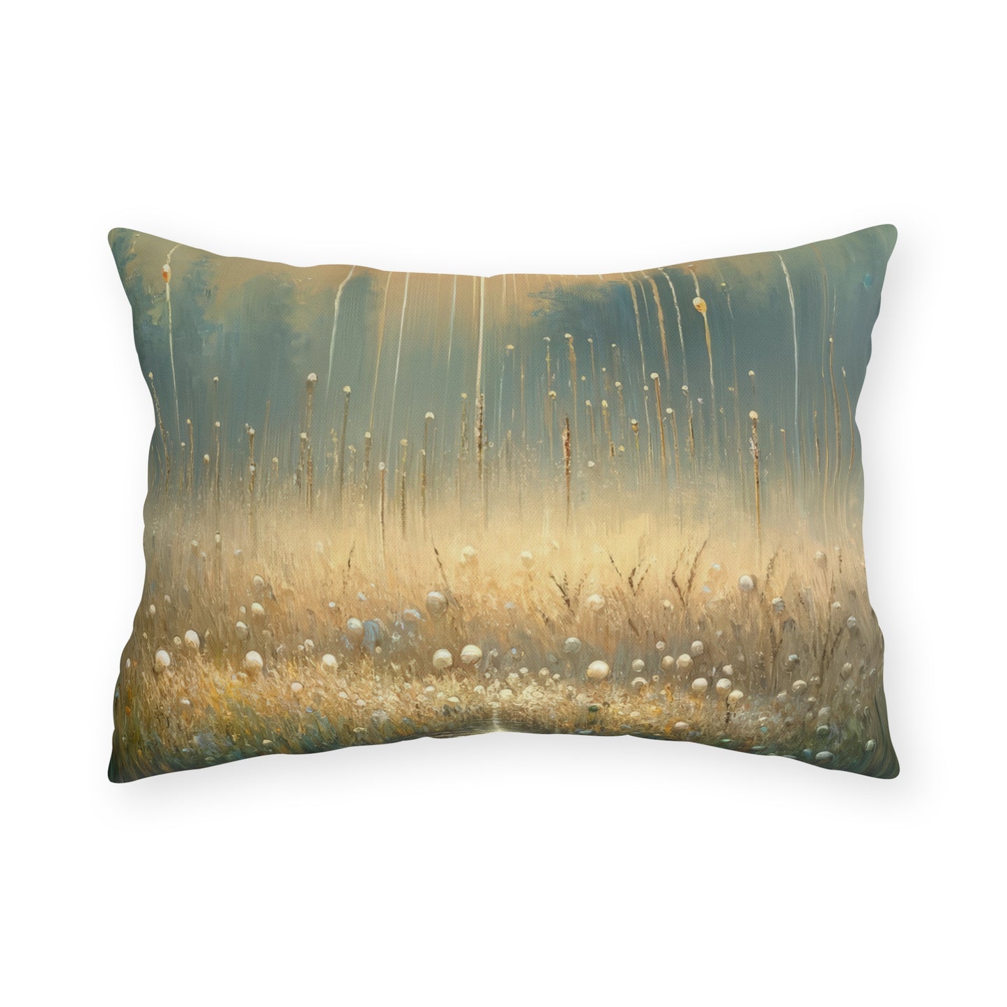Observant Delicacy Heart Outdoor Pillows