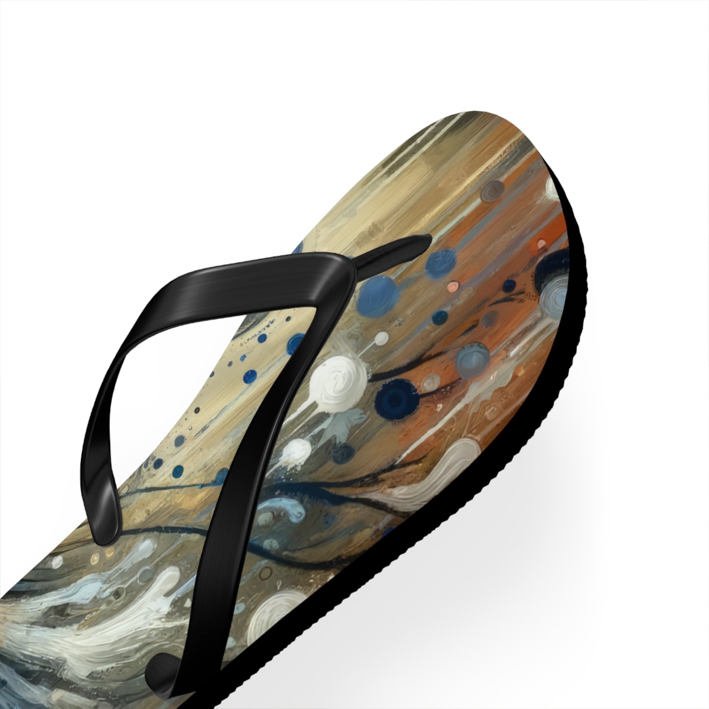 Empathic Connection Tachism Flip Flops